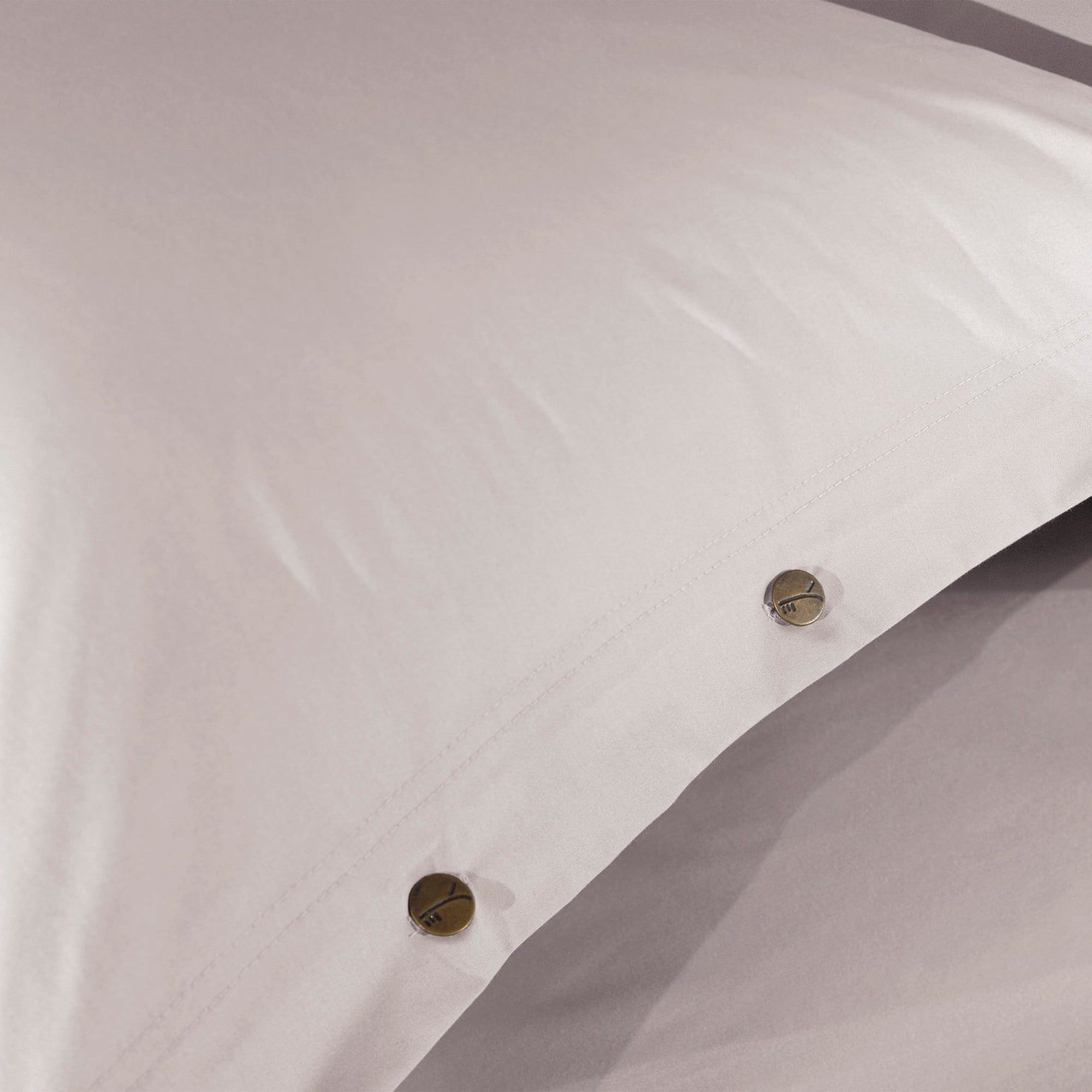 Yellow dekbedovertrek Percale Cloud Pink katoen percale