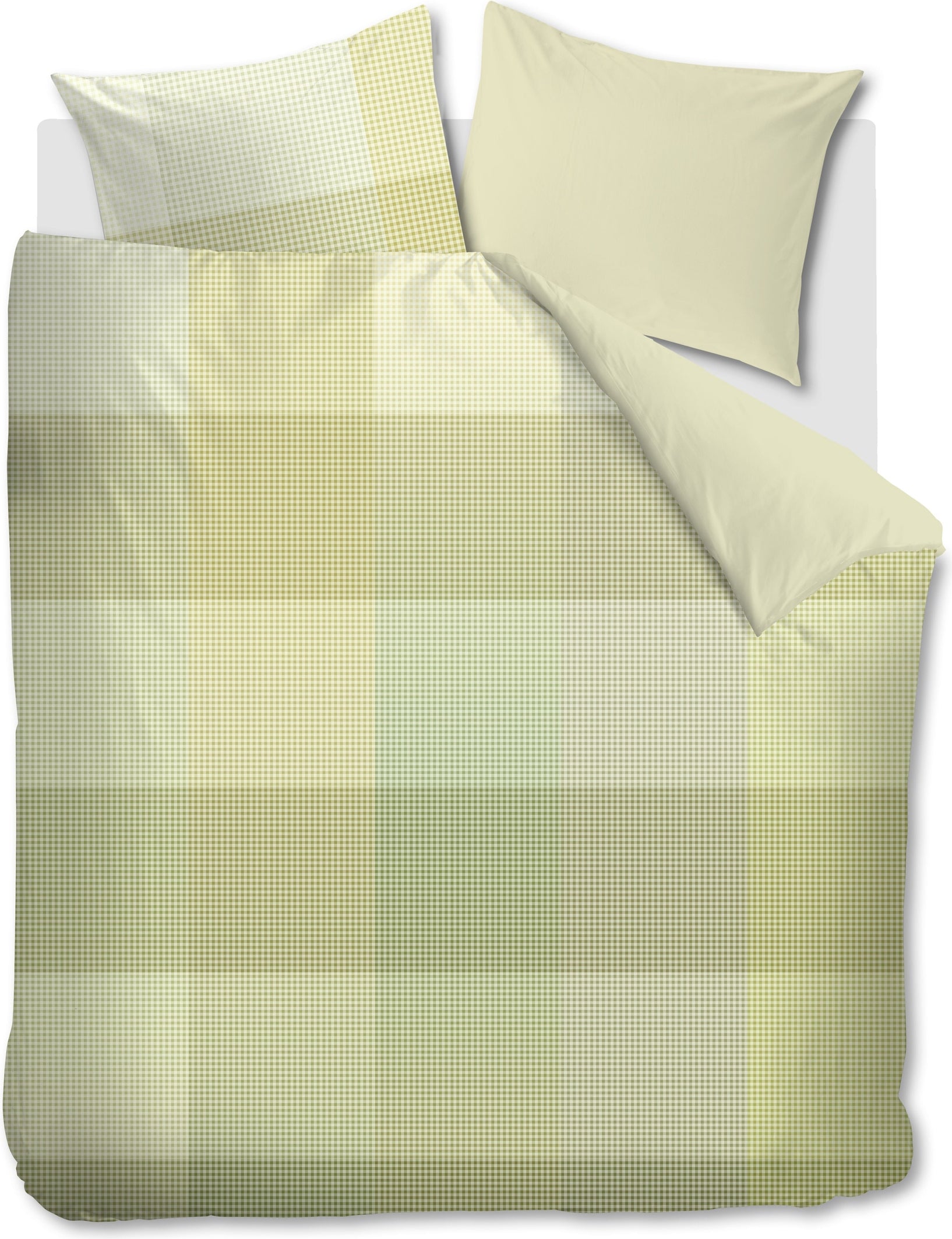 Beddinghouse Dekbedovertrek Katoen Zira - Groen