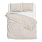 Zo Home dekbedovertrek flanel Flanella di Lino Sandy beige