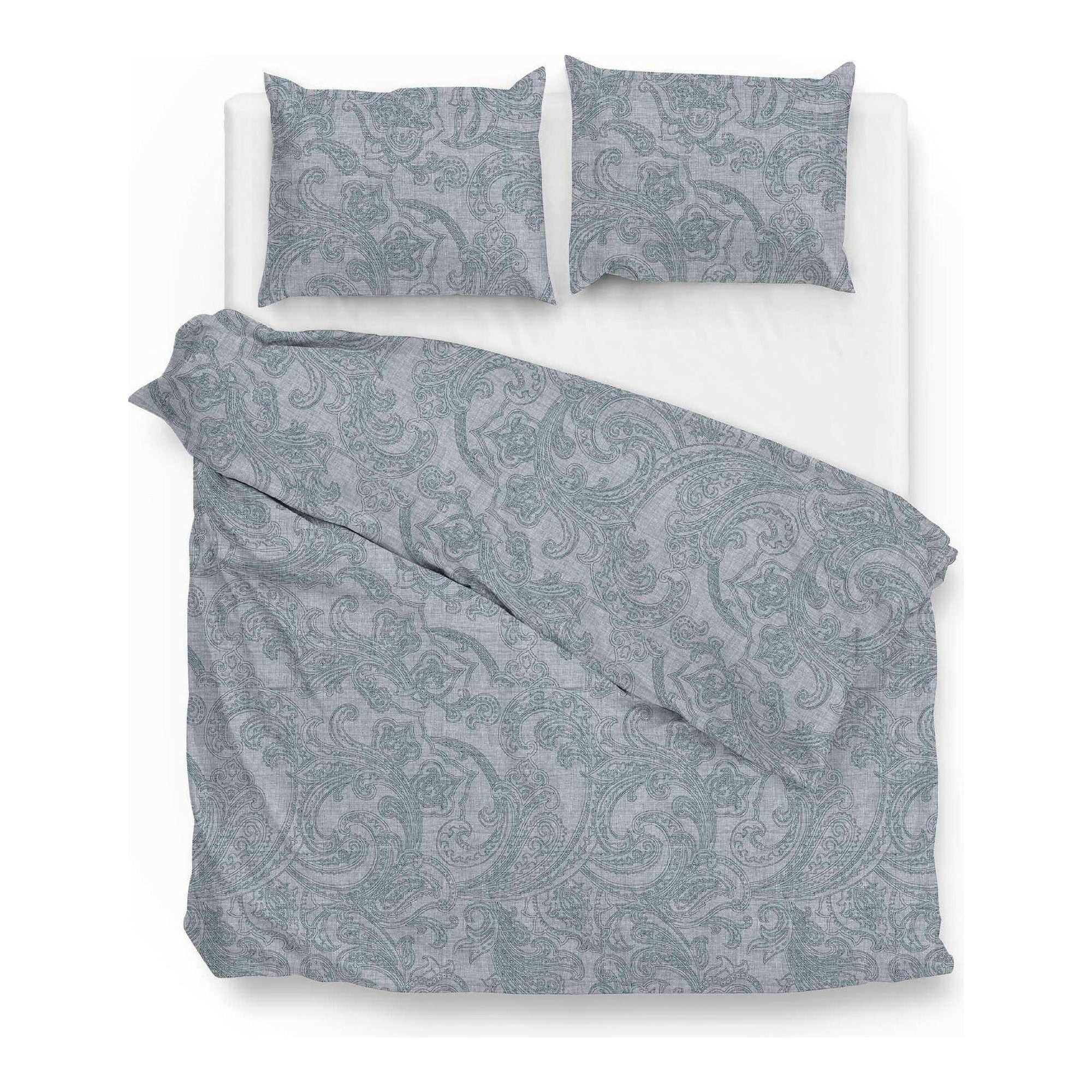 Zo Home dekbedovertrek katoen Paisley di Lino Denim