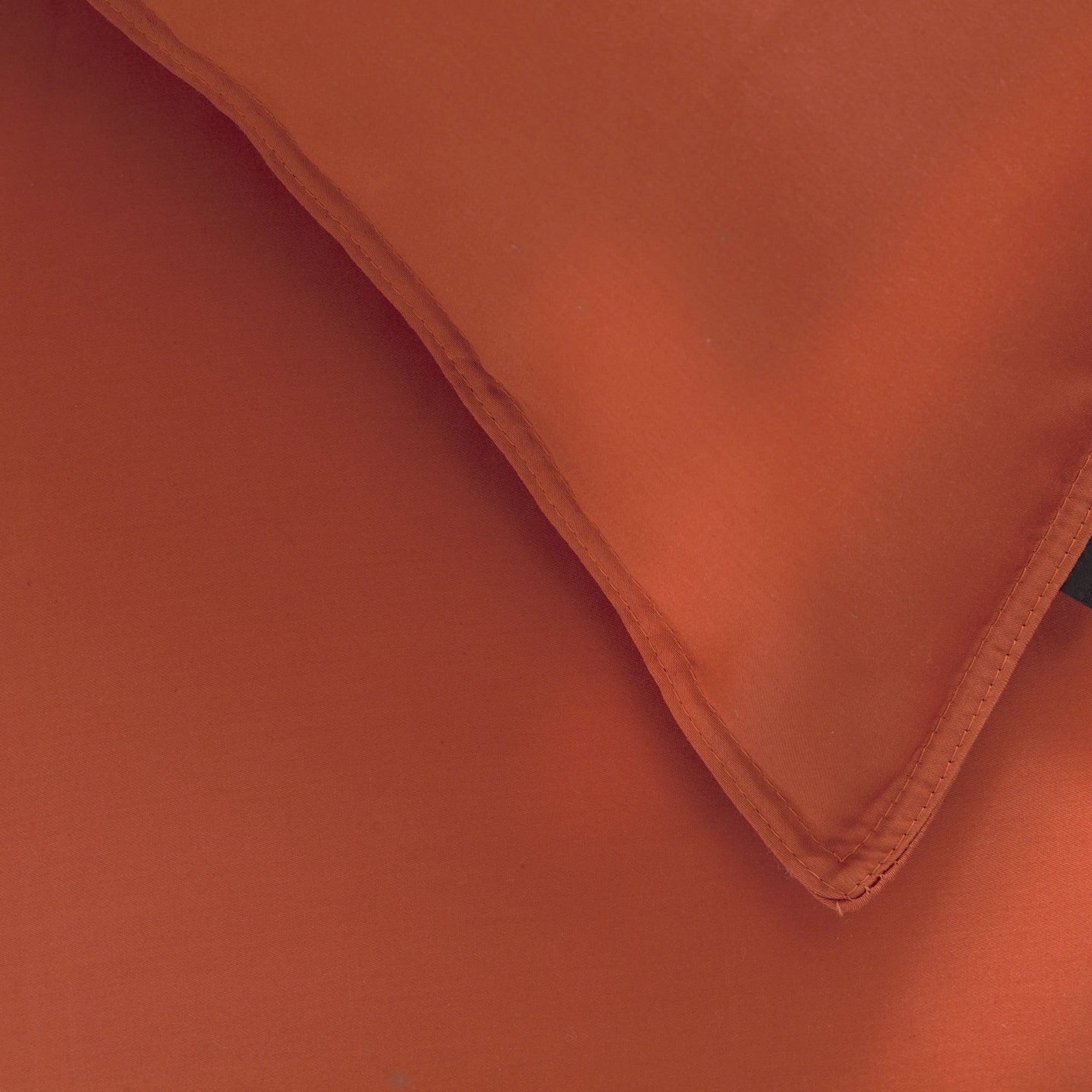 Zo Home dekbedovertrek satijn Satinado Copper Orange