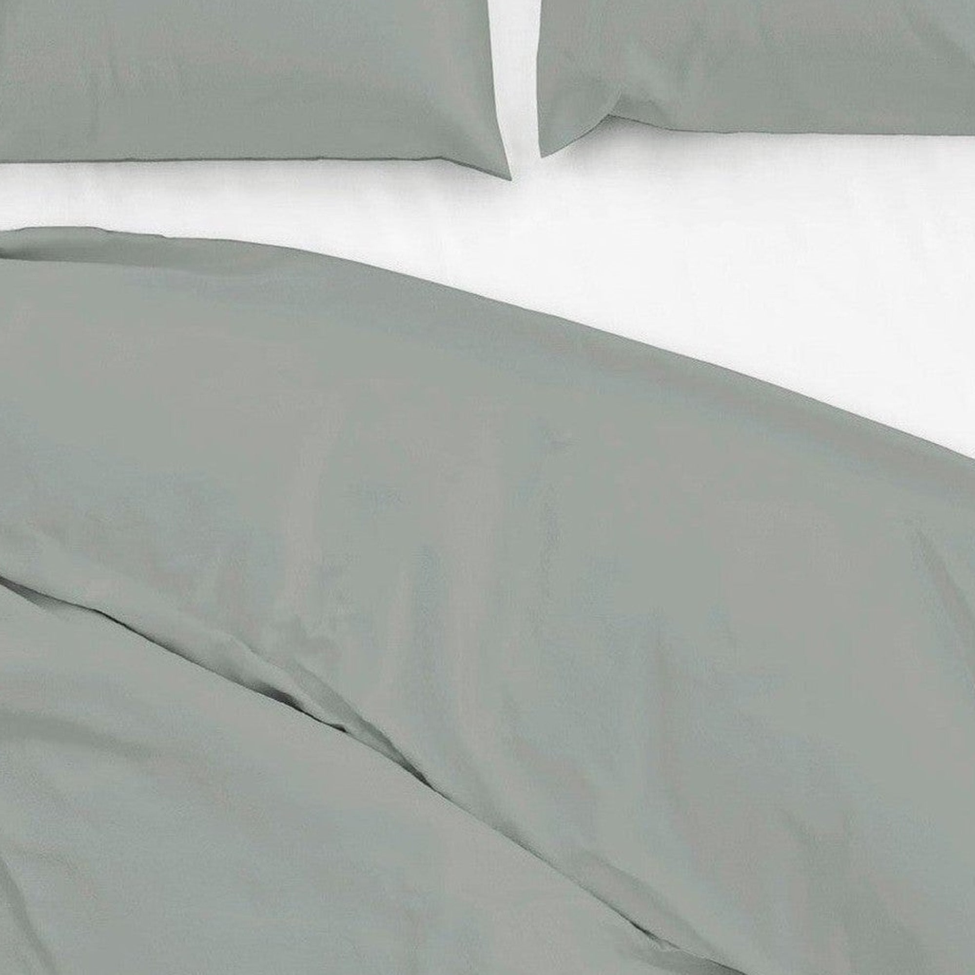 Zo Home dekbedovertrek satijn Satinado Iron Grey