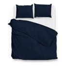 Zo Home dekbedovertrek satijn Satinado navy Blue