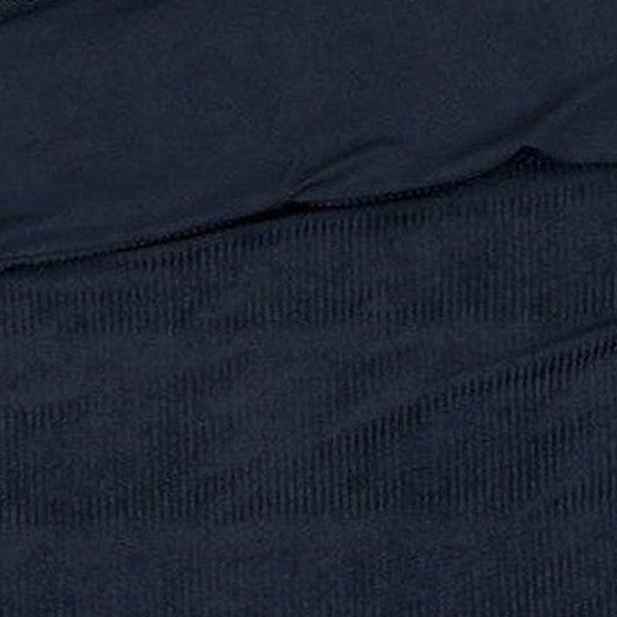 Zo Home dekbedovertrek Velluto-a-Coste Night-Blue Fluweel