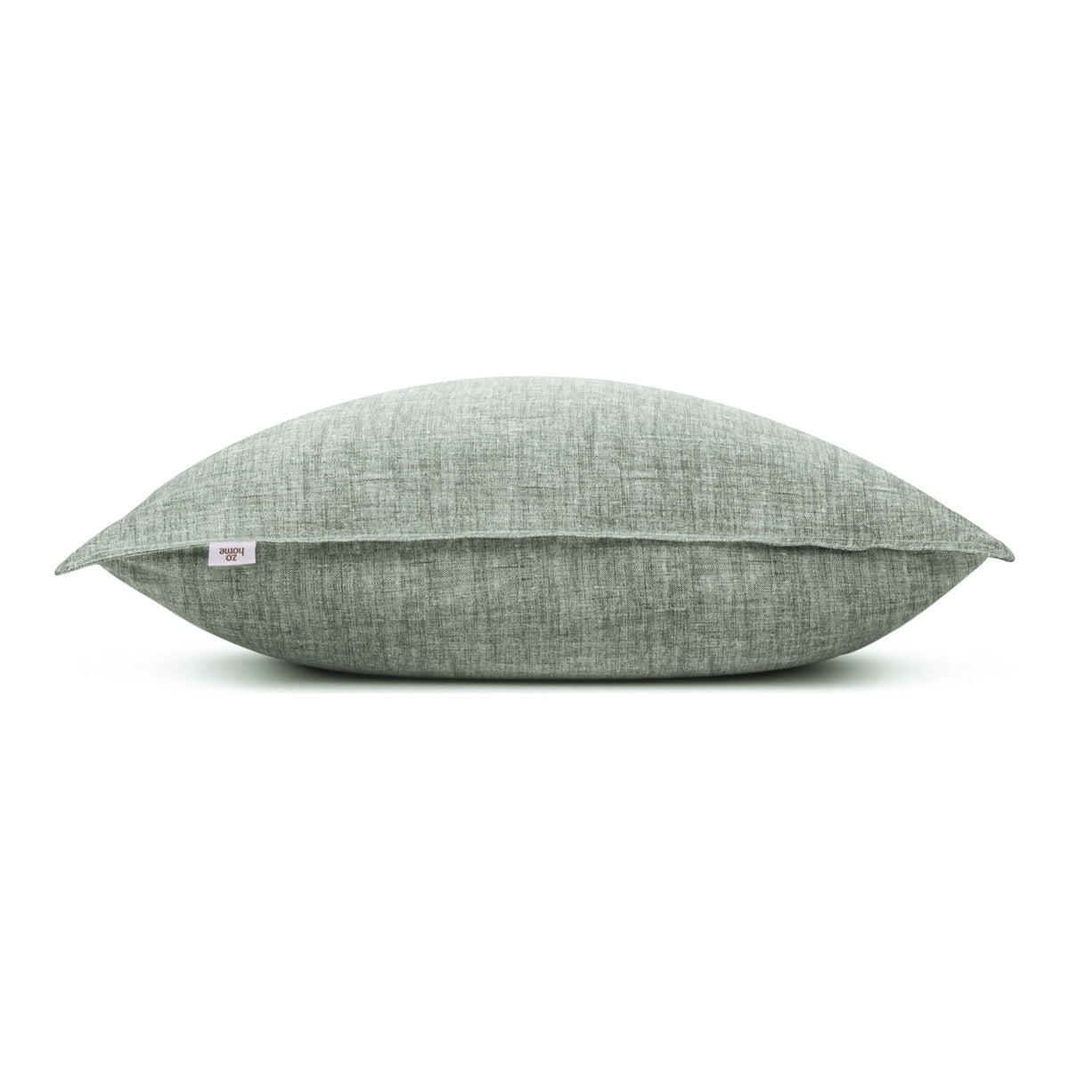 Zo Home kussensloop Lino Army Green katoen