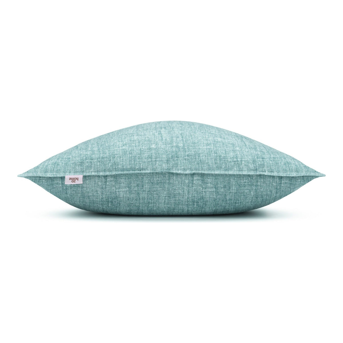 Zo Home kussensloop Lino Emerald Green katoen