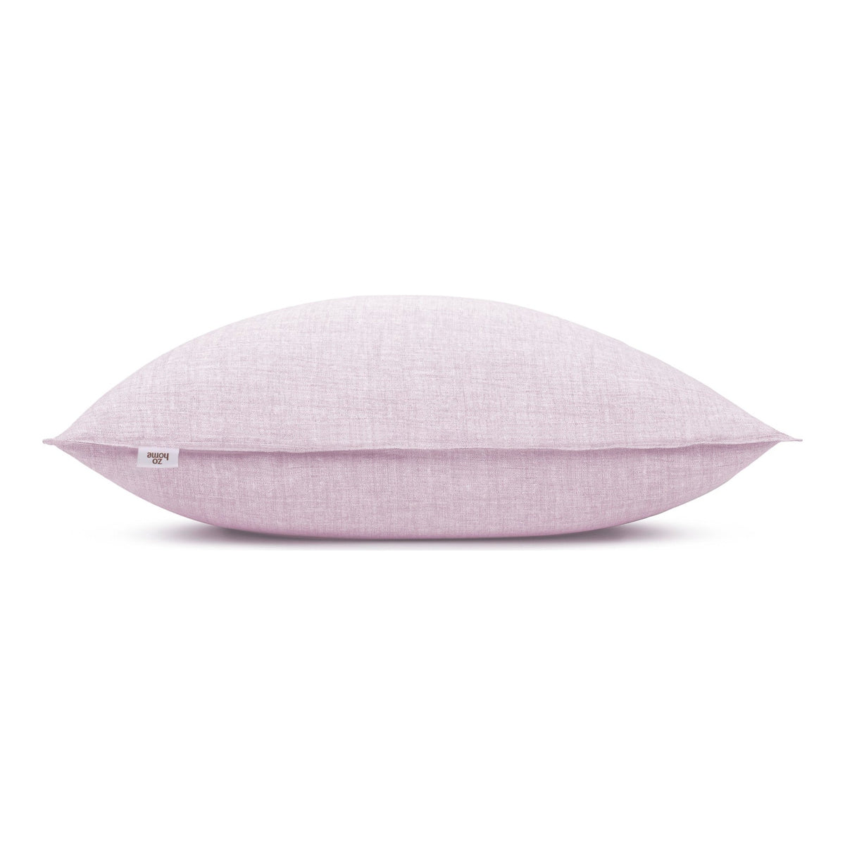 Zo Home kussensloop Lino Grey Lilac katoen