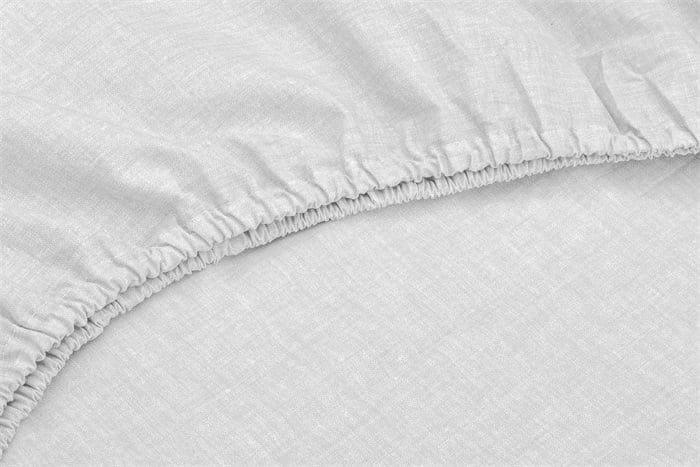 Zo Home Hoeslaken Zo Home Hoeslaken Lino Dove Grey Katoen