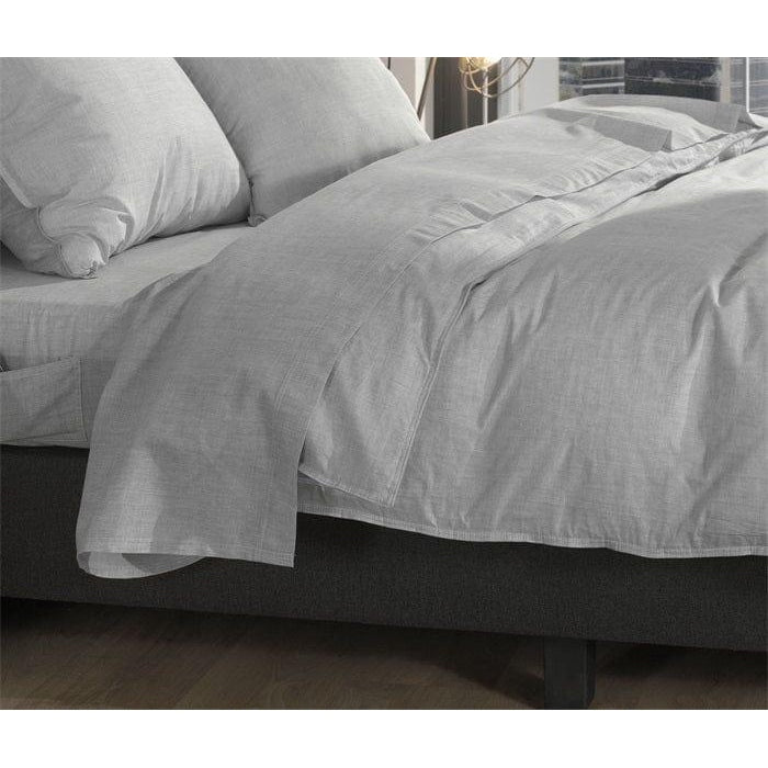 Zo Home Laken Zo Home Laken Lino Katoen #kleur_dove grey