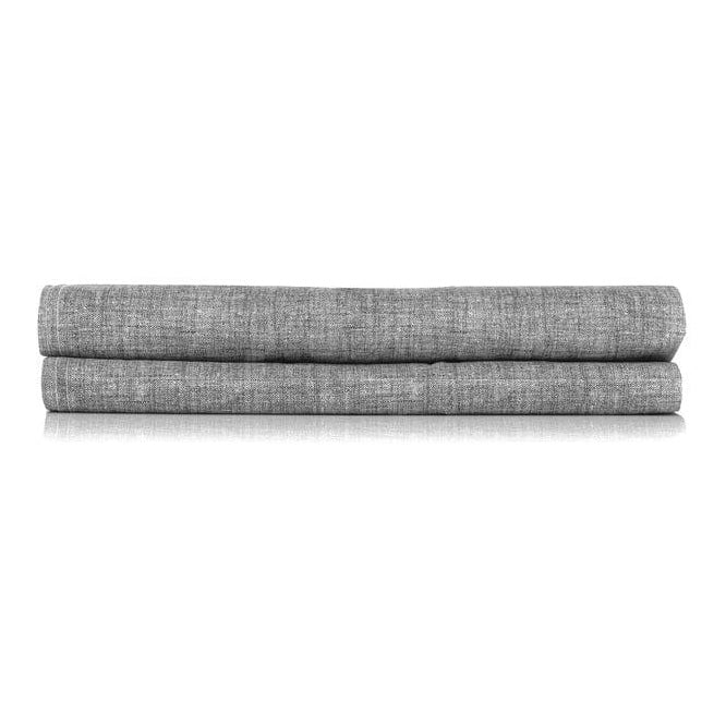 Zo Home Laken Zo Home Laken Lino Katoen #kleur_dark grey