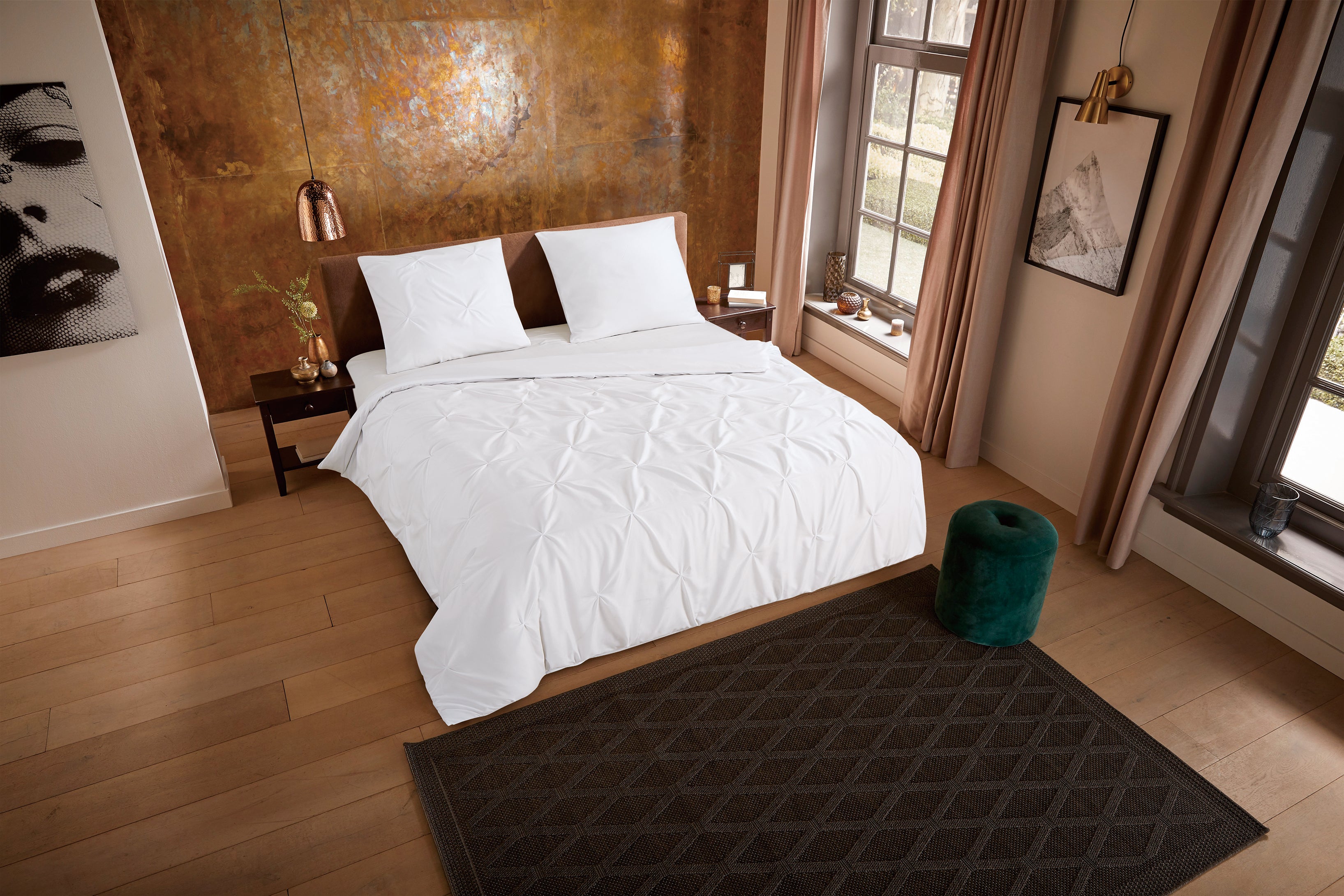 Pure Bettbezug Mikrofaser Elegance - Weiß