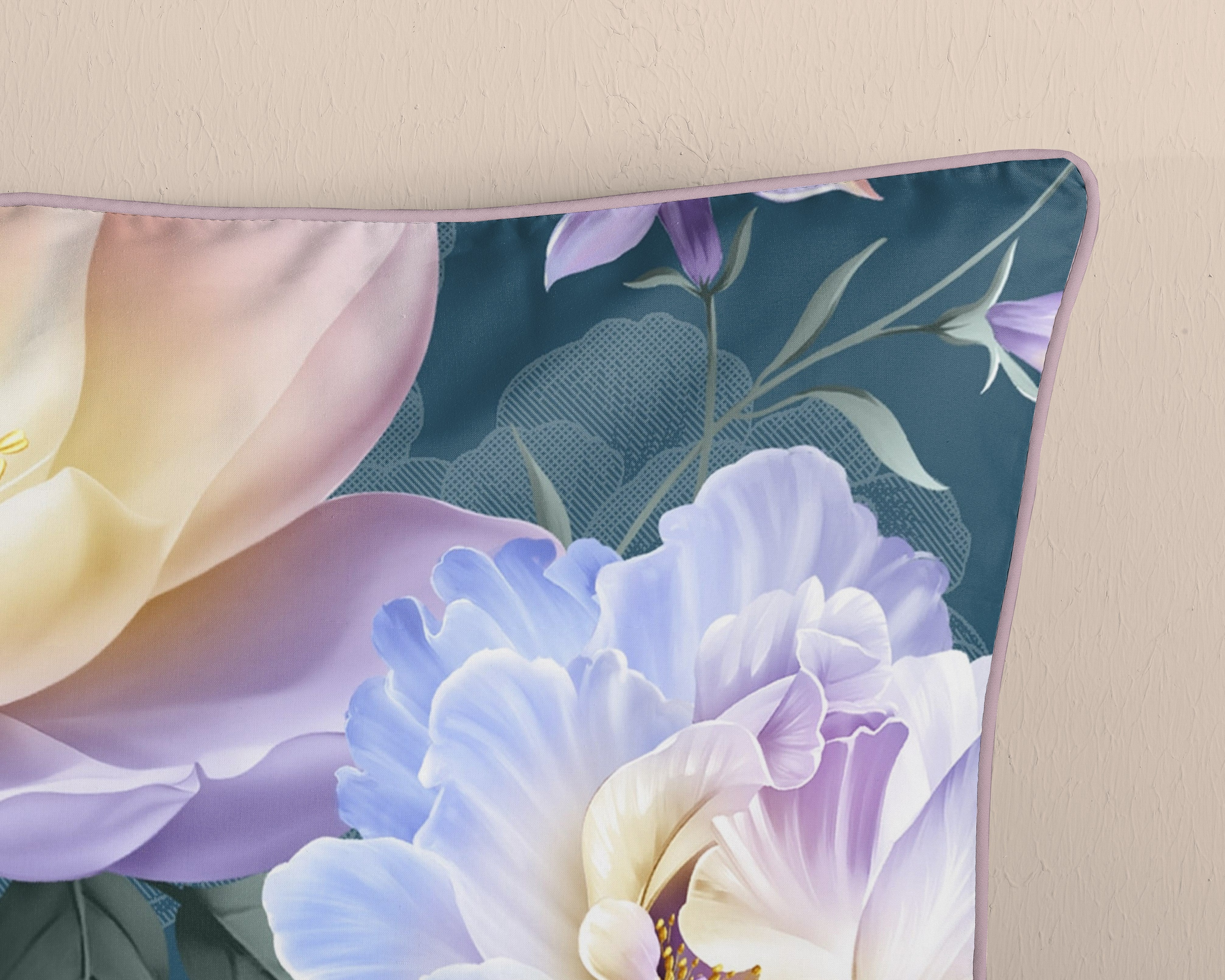 Housse de Couette Descanso Satin Mirery - Petrol