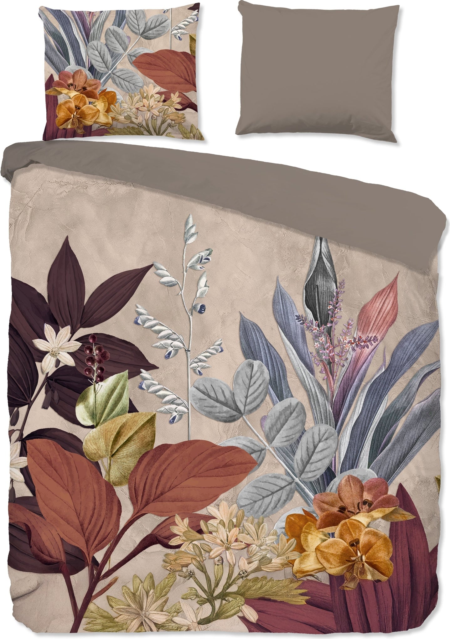 Good Morning Dekbedovertrek Katoen Bailey - Sand