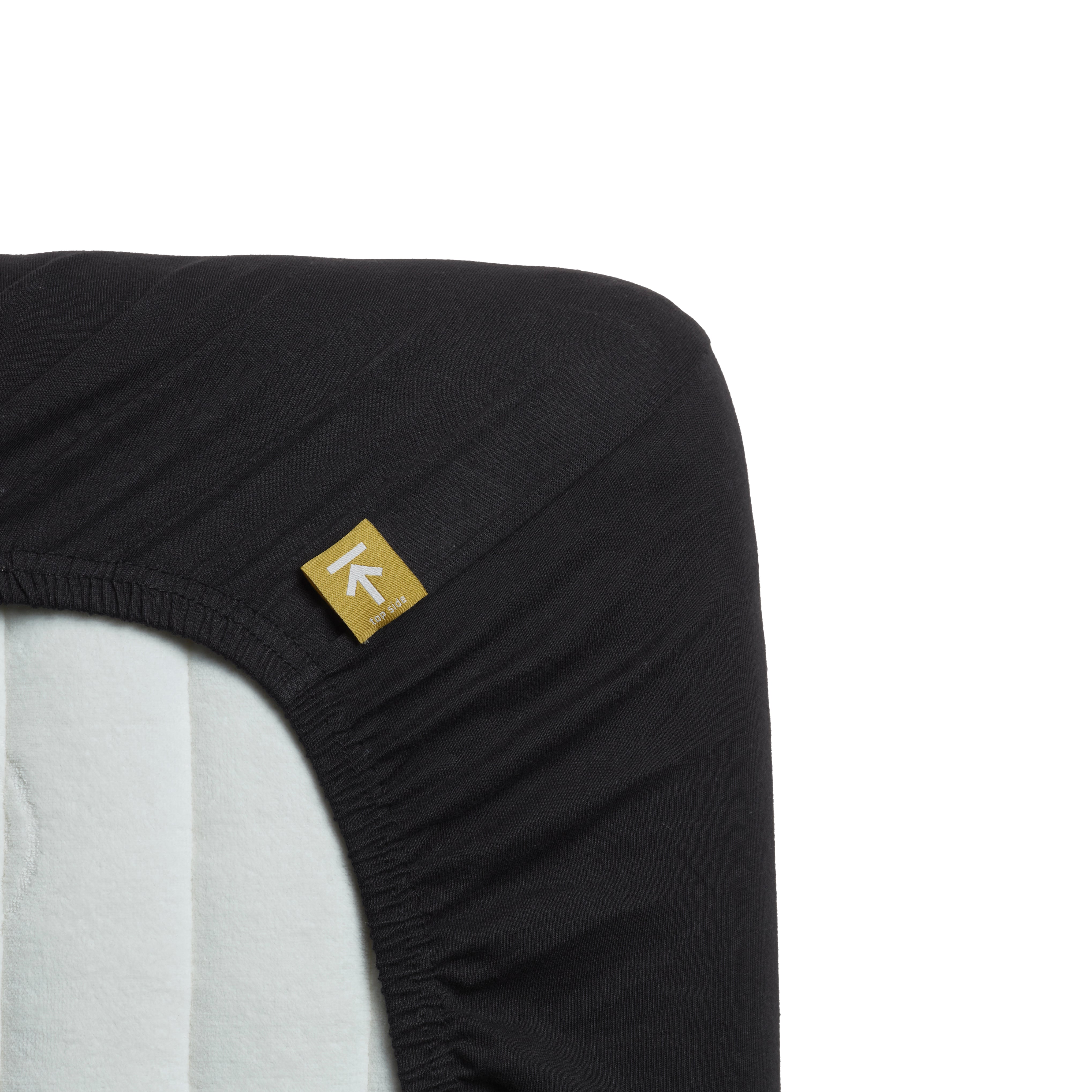 Beddinghouse topper hoeslaken jersey Zwart #maat_90 x 200/220 cm