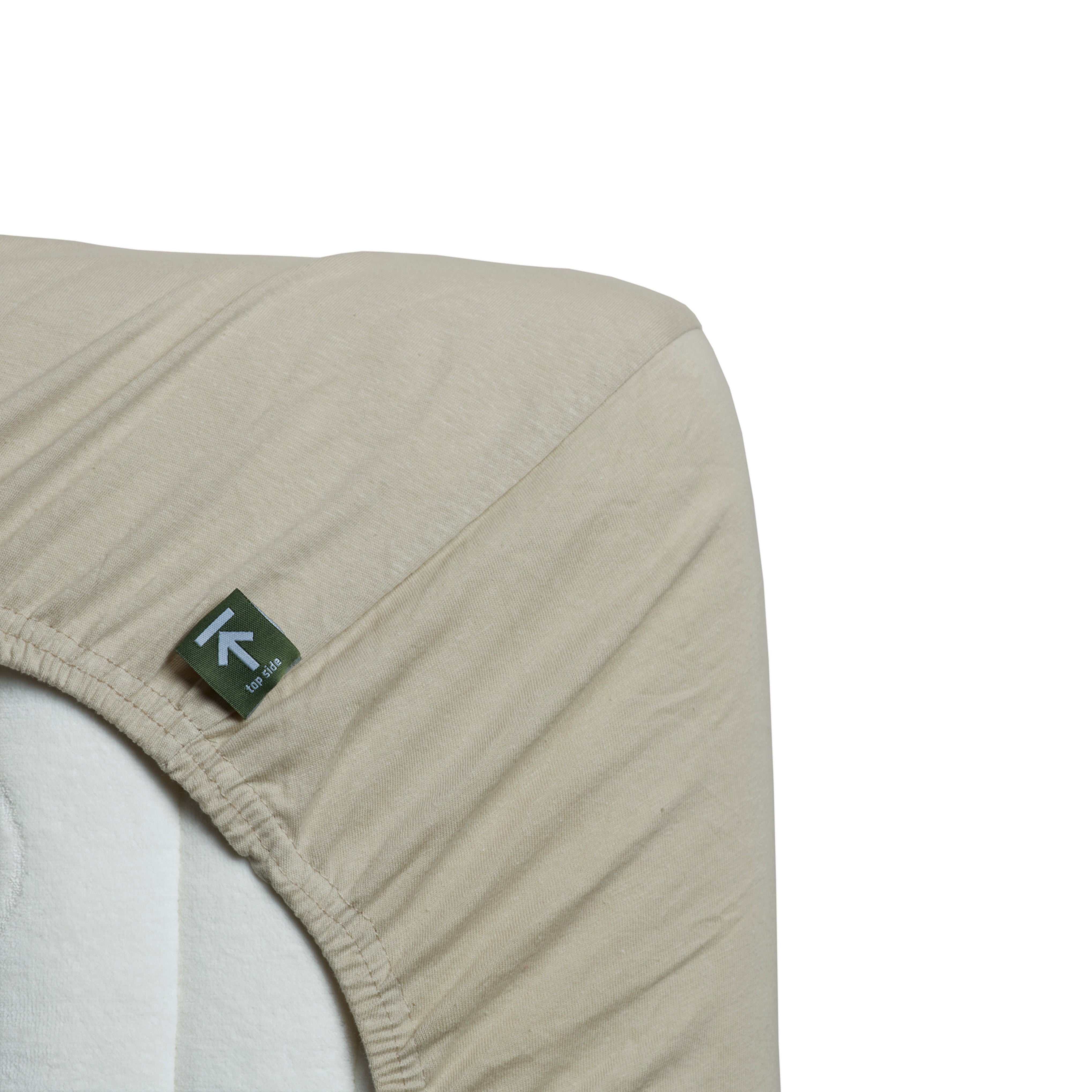 Beddinghouse topper hoeslaken jersey Zand #maat_140 x 200/220 cm
