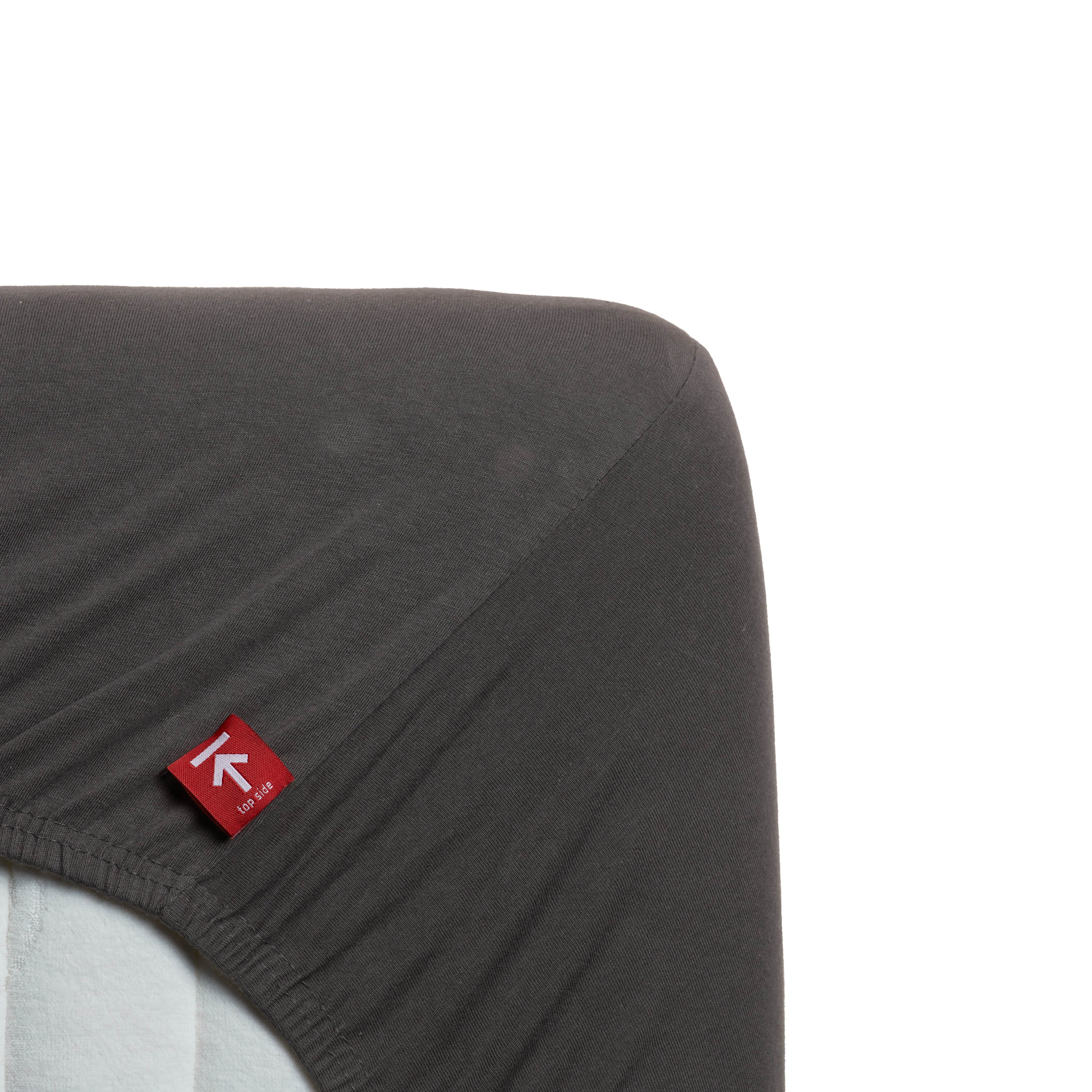 Beddinghouse split topper hoeslaken jersey Antraciet #maat_160 x 200/220 cm
