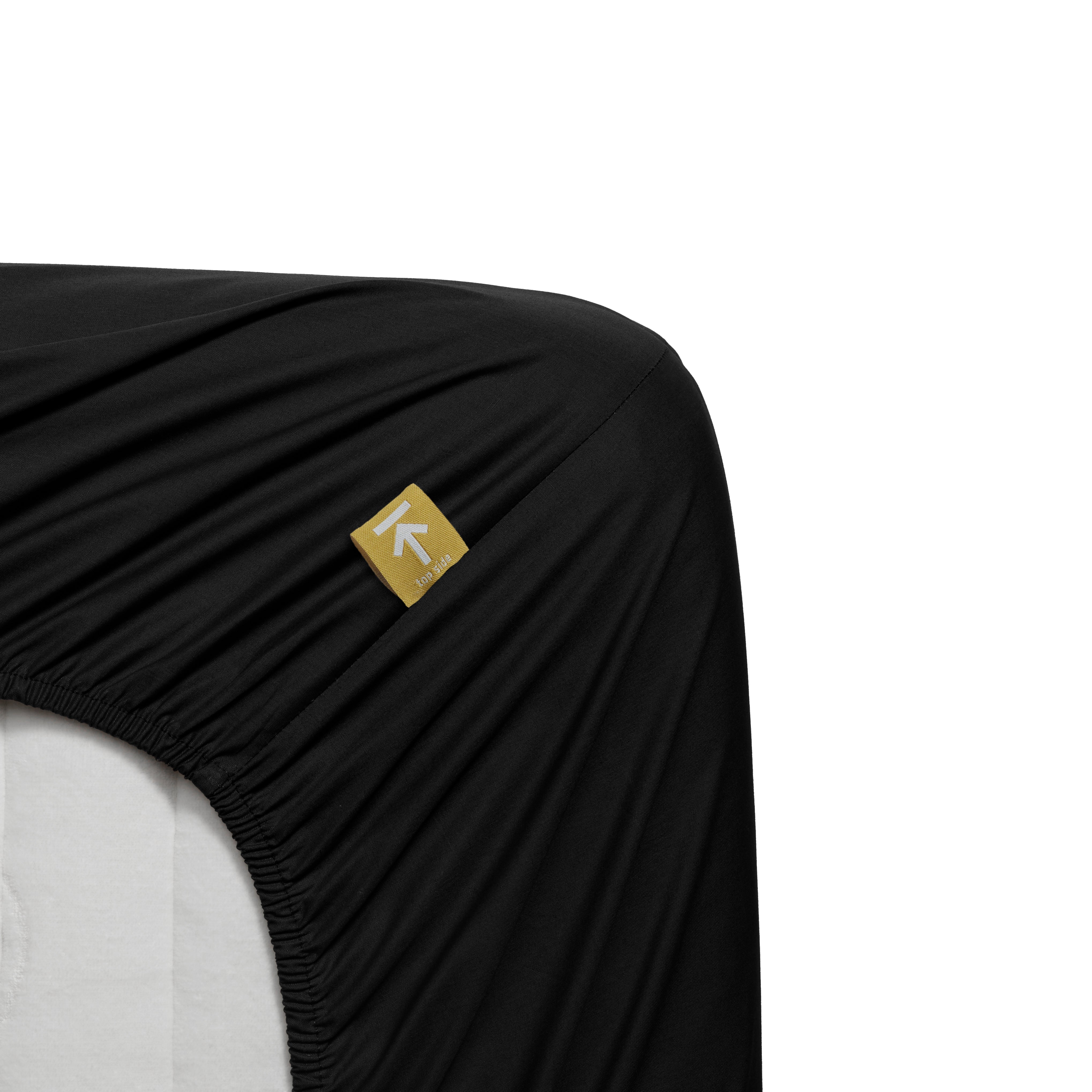 Beddinghouse topper hoeslaken katoen percale Zwart #maat_90 x 200 cm