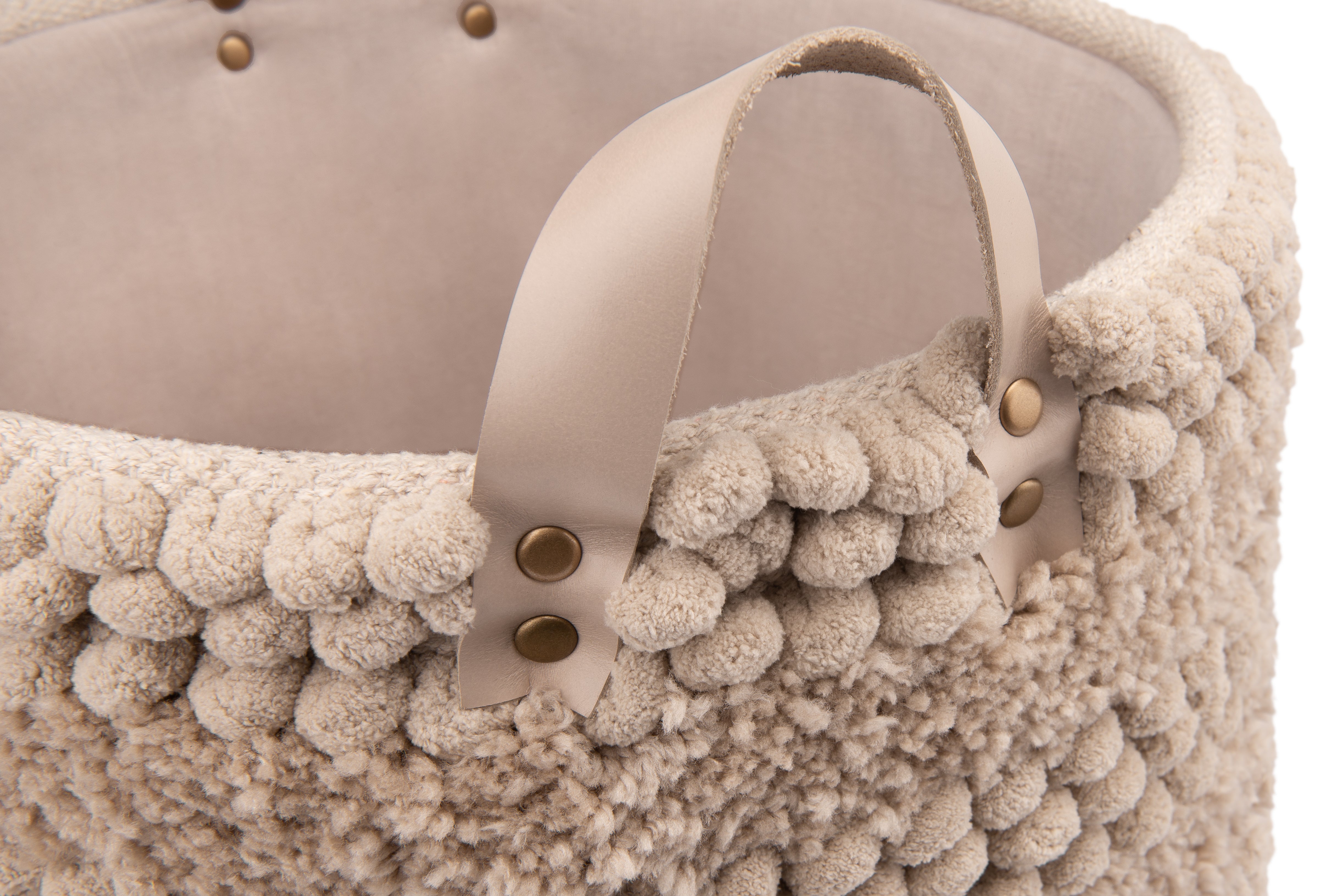 Heckettlane wasmand Roberto Beige
