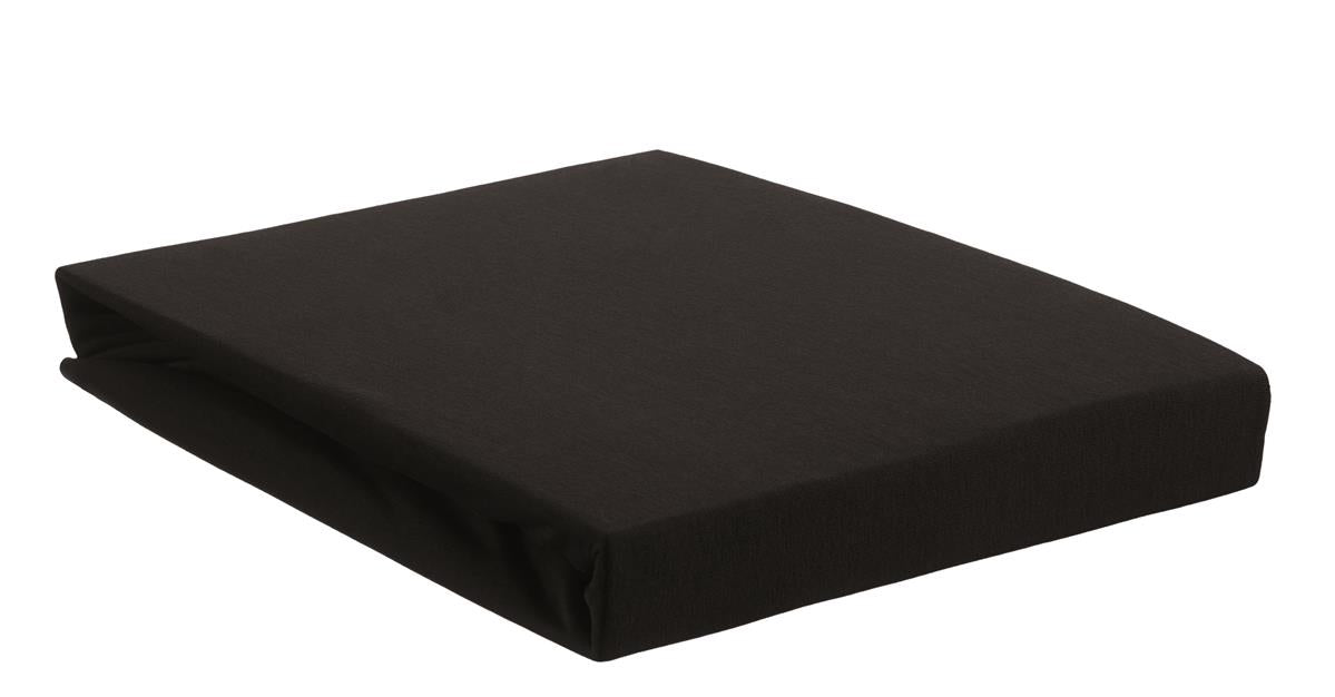 Bedinghouse Surmatelas Drap-Housse Jersey Stretch Noir