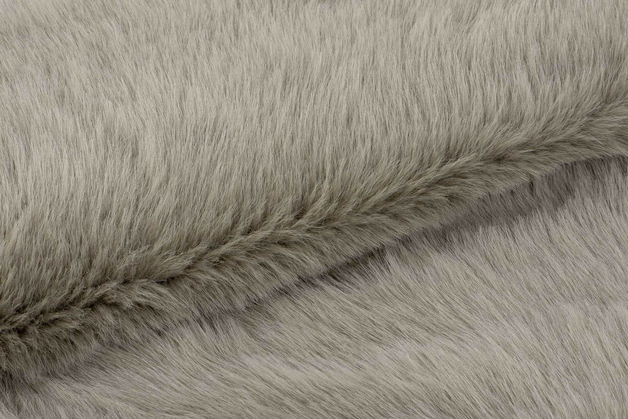 Heckettlane plaid Perle Real Taupe imitatiebont