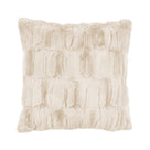 Heckettlane sierkussen Delphi Sandy Beige imitatiebont