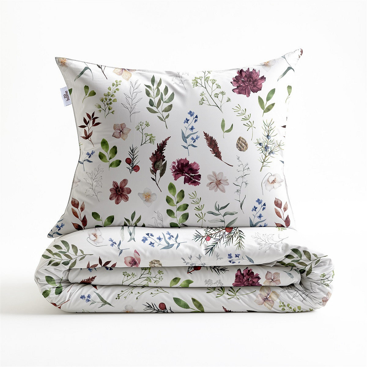 Zo Home Housse de Couette Flanelle Céleste