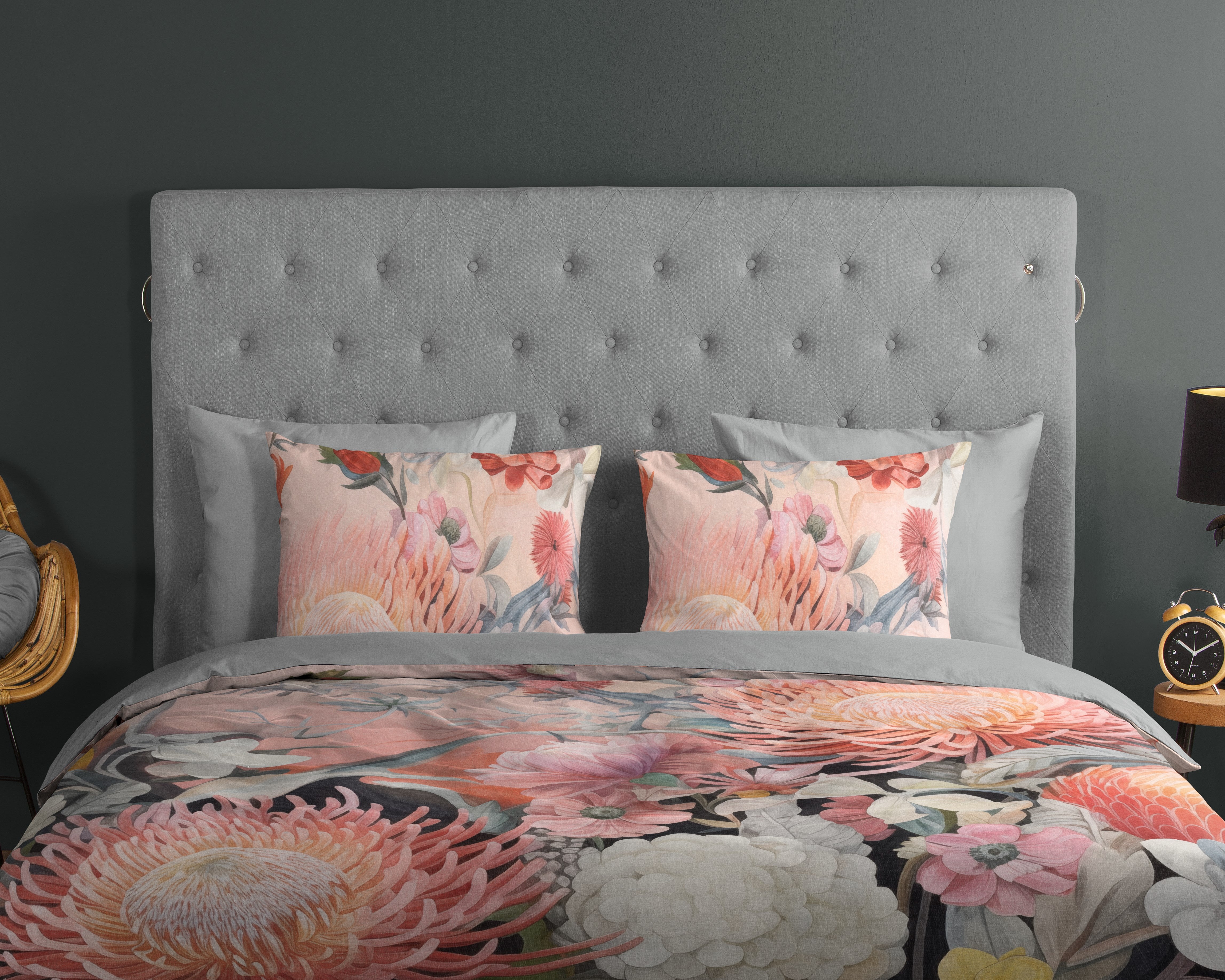 Good Morning Bettbezug Baumwolle Delphne - Peach