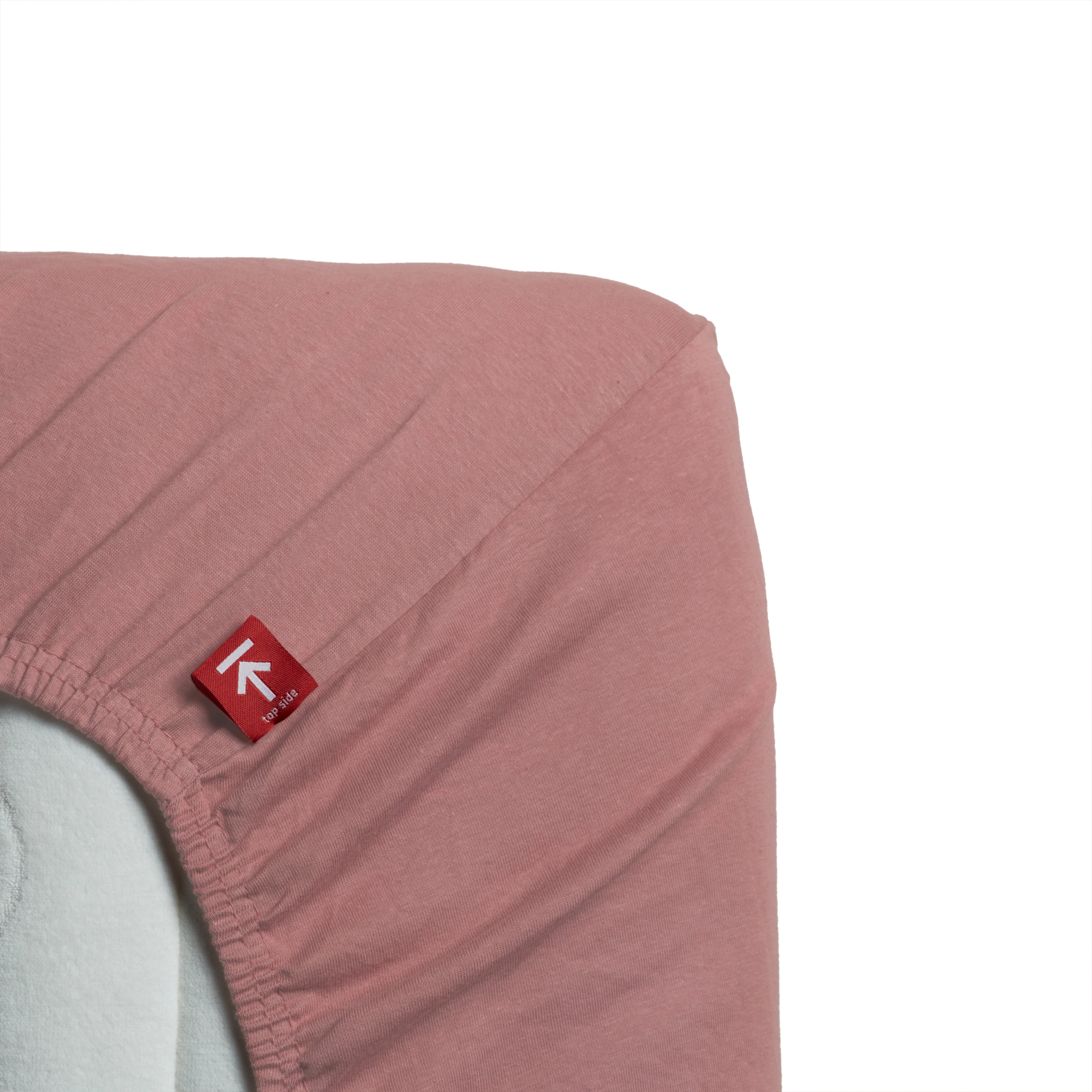 Beddinghouse split topper hoeslaken jersey Roze #maat_160 x 200/220 cm