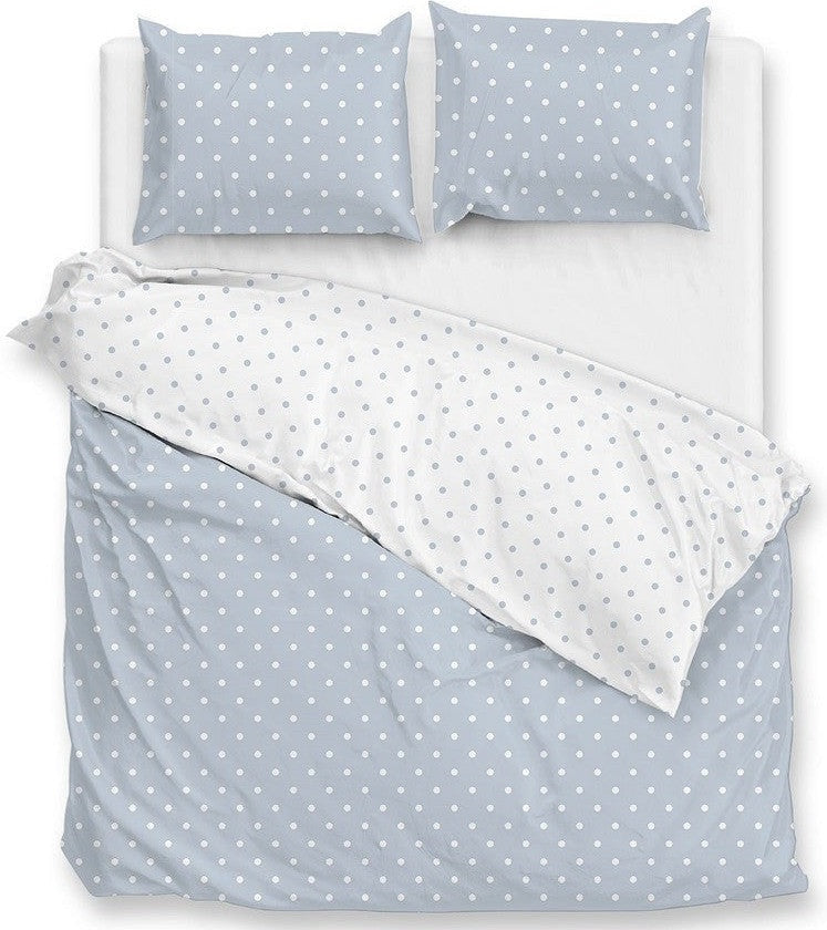 Zo Home Dekbedovertrek Katoen Punta di Cotone Powder Blue