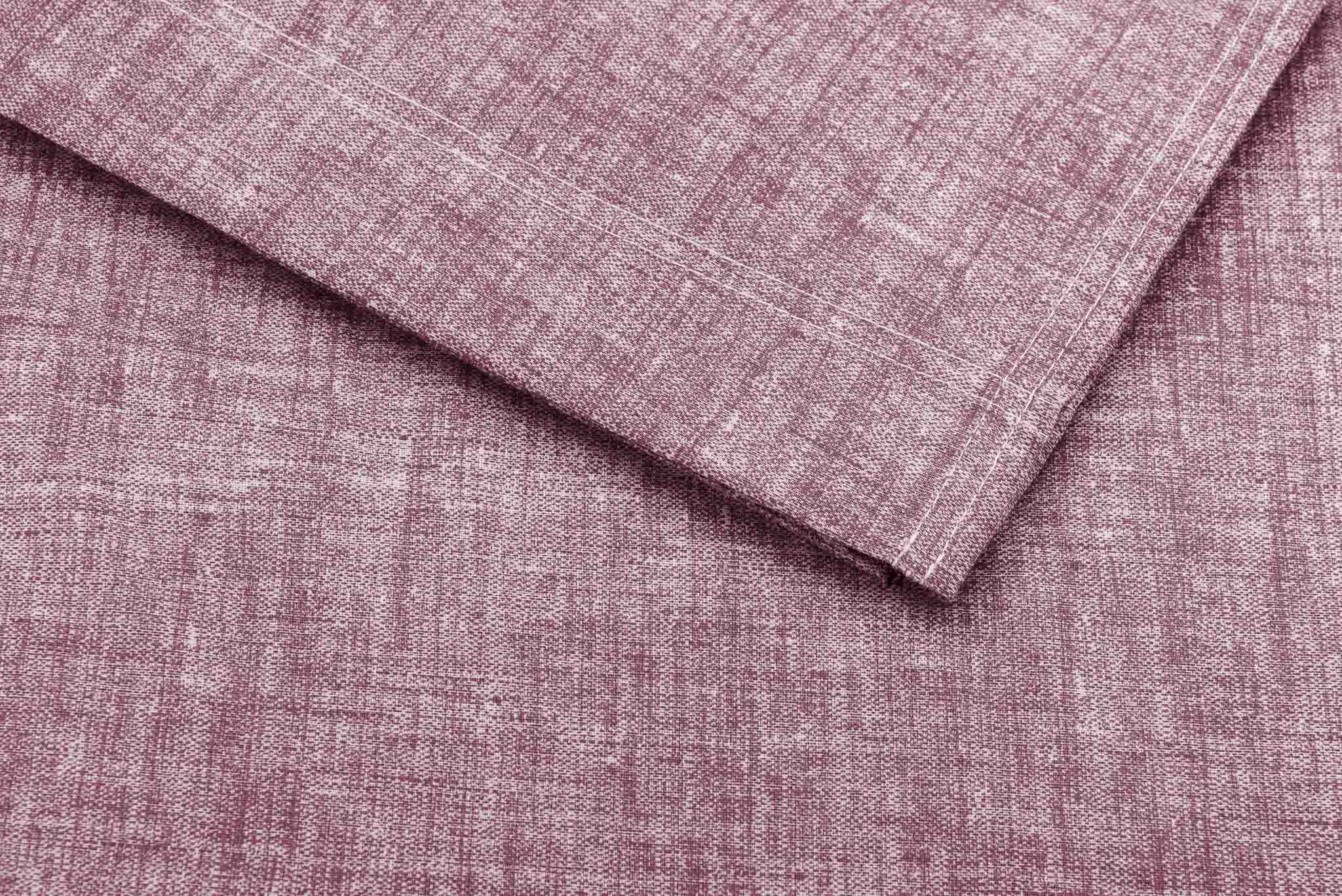 Zo Home laken Lino Wine Red katoen