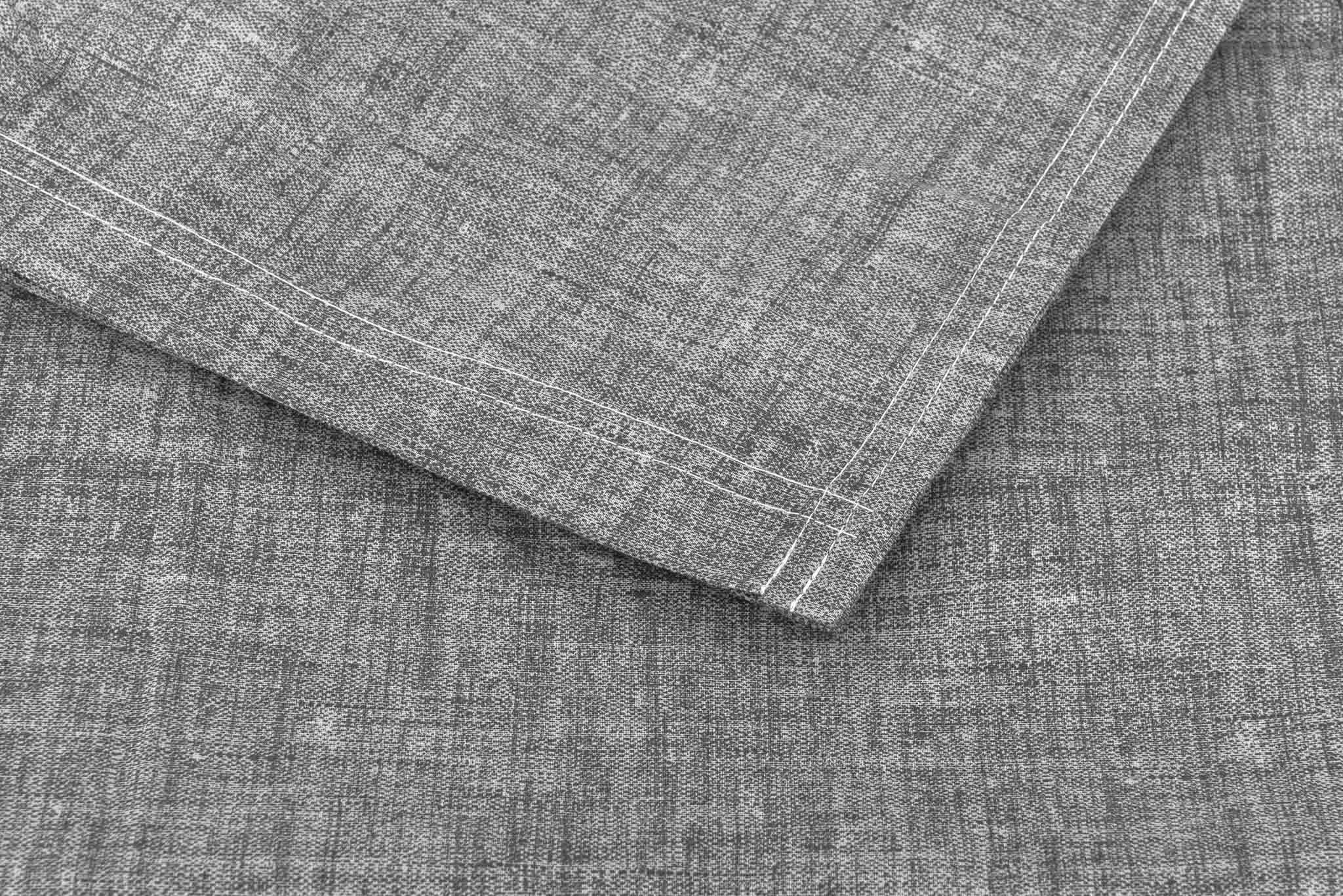 Zo Home laken Lino Dark Grey katoen