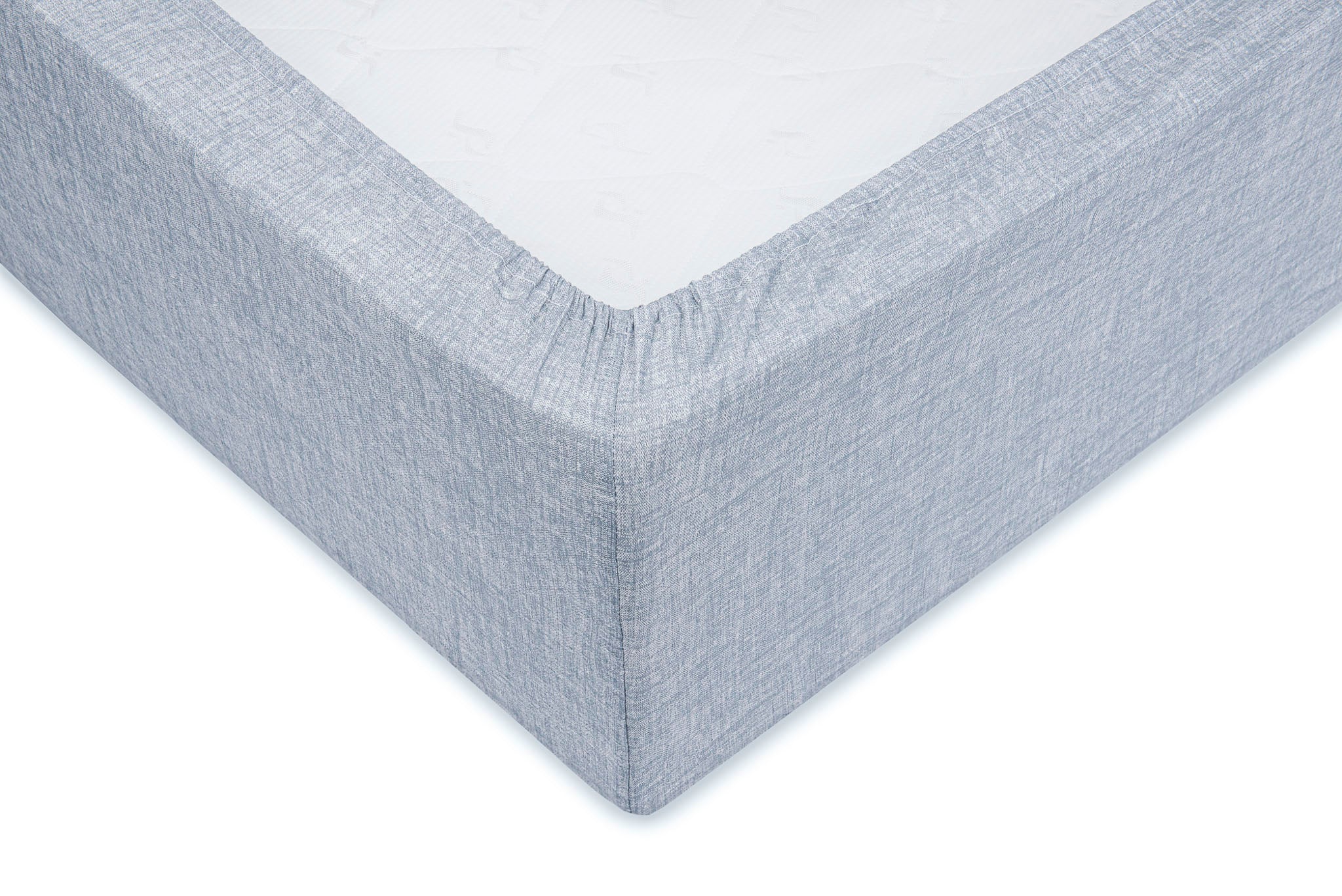 Zo Home hoeslaken Lino Denim katoen
