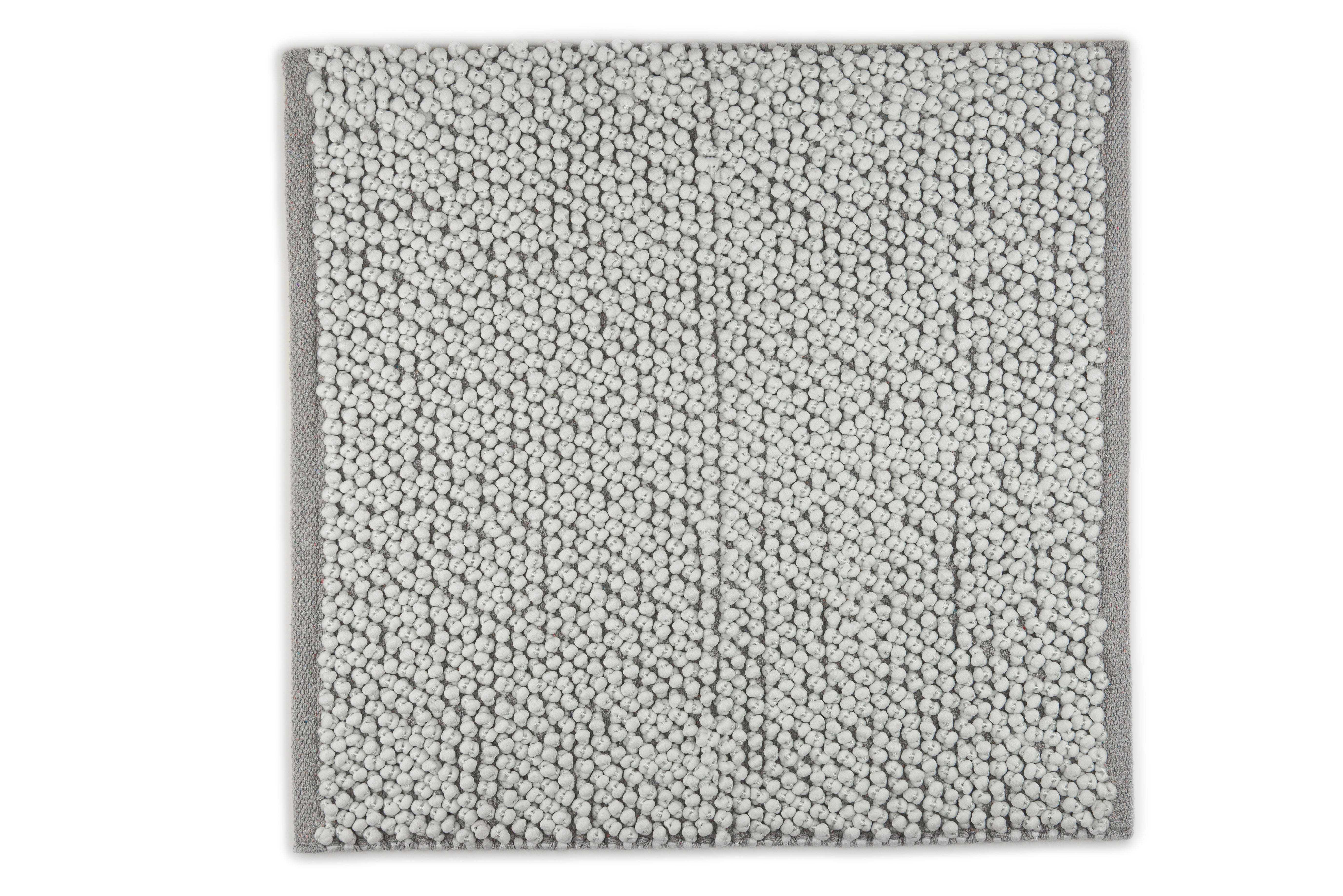 Heckettlane badmat Nodo Light Grey