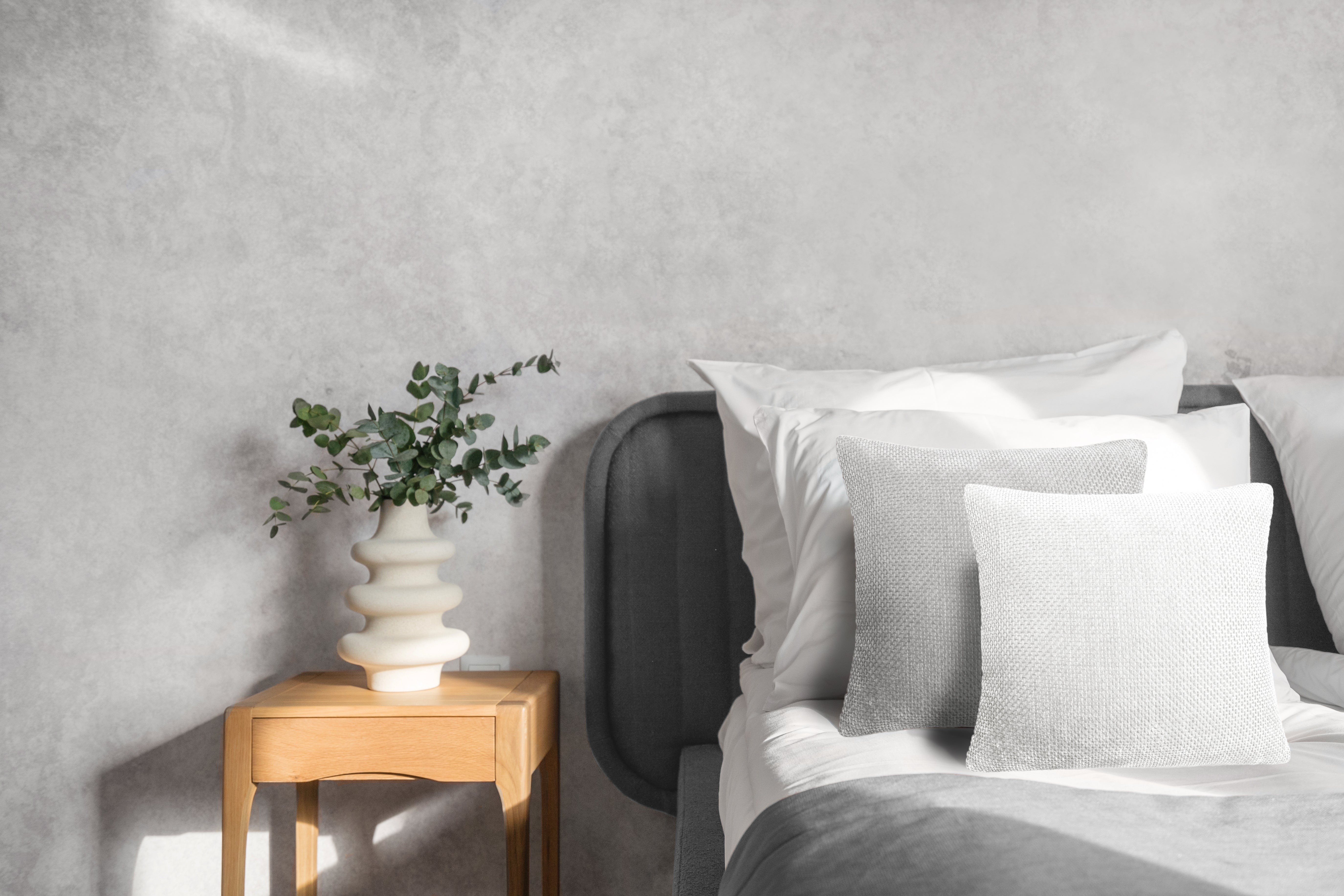Heckettlane sierkussen Panama White polyester