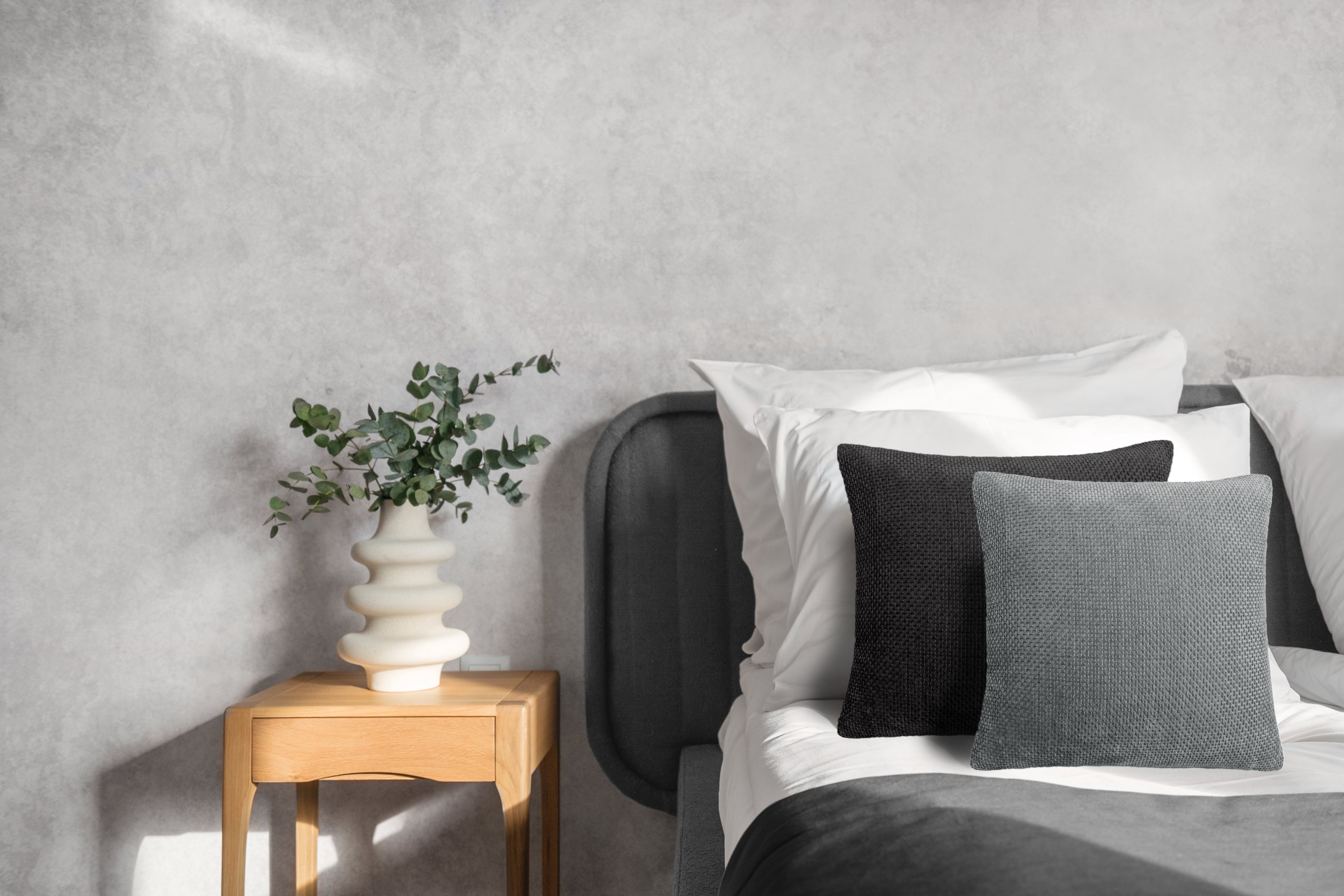 Heckettlane sierkussen Panama Classic Anthracite polyester