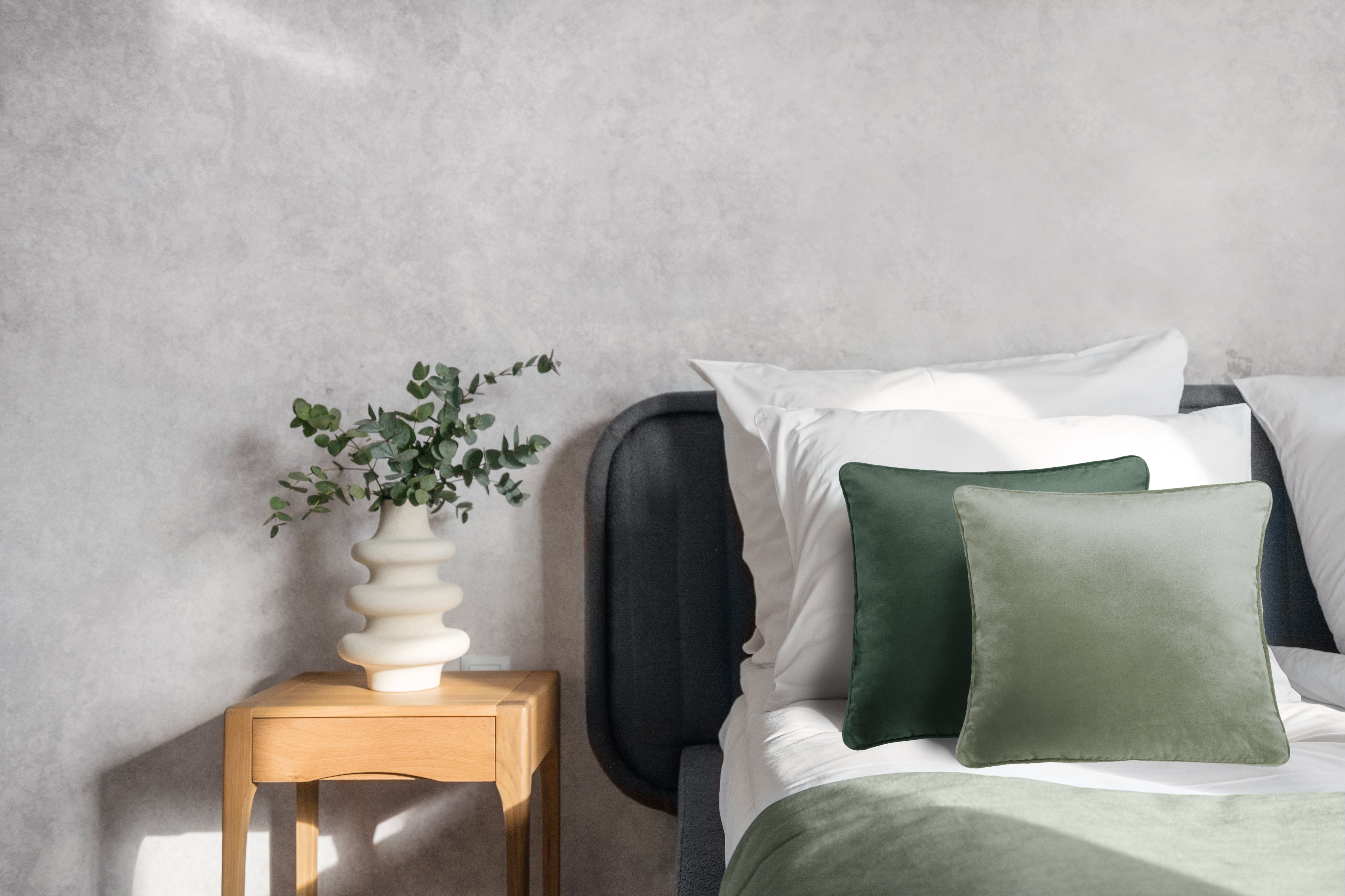 Heckettlane sierkussen Original Sage Green polyester