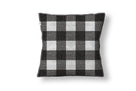 Zo Home sierkussen Quattro di Lino Dark Grey polyester