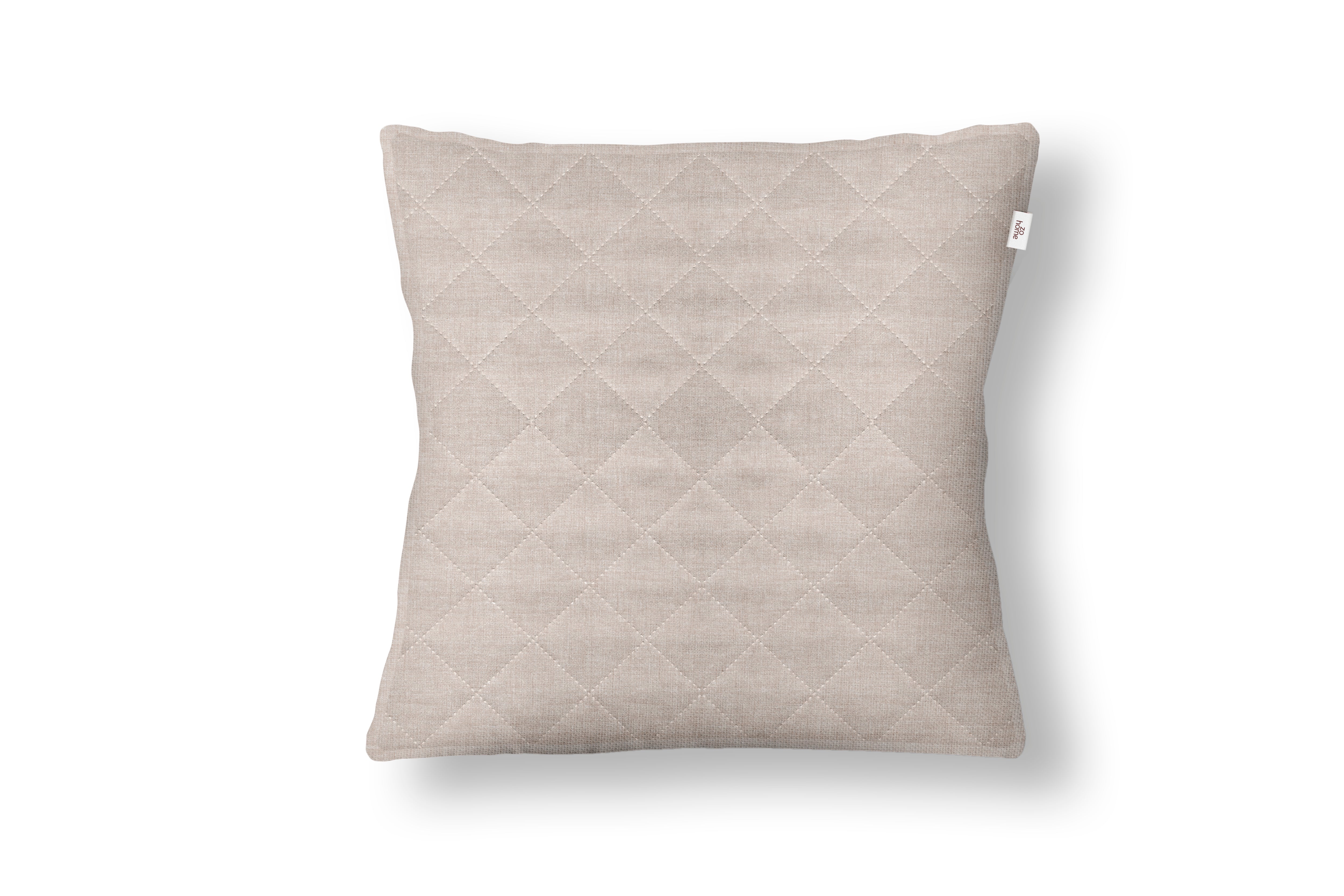 Zo Home sierkussen Paisley di Lino Sandy Beige polyester
