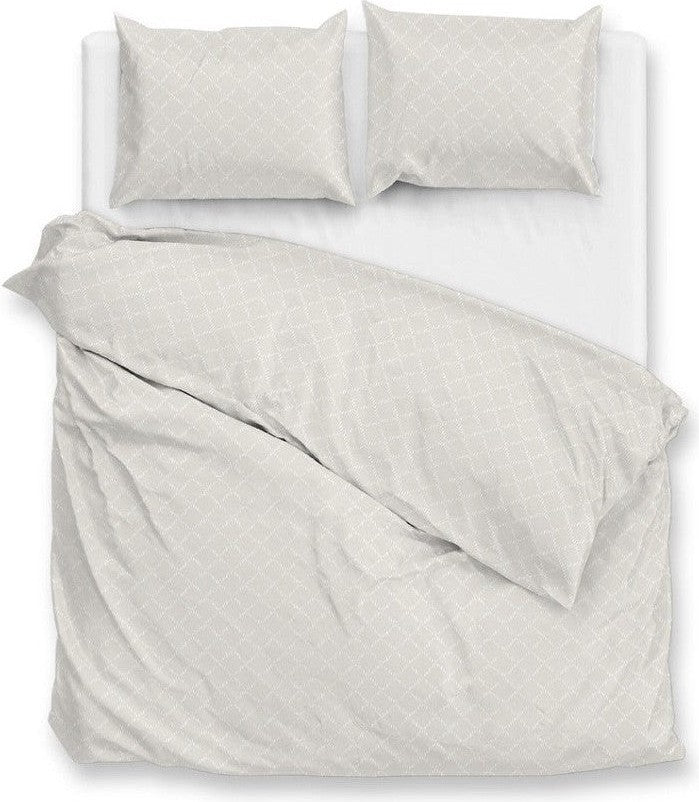 Zo Home Housse de Couette Satin Linea di Satinado Blanc Cassé