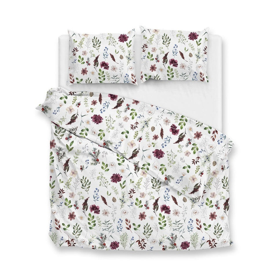 Zo Home Dekbedovertrek Flanel Celeste