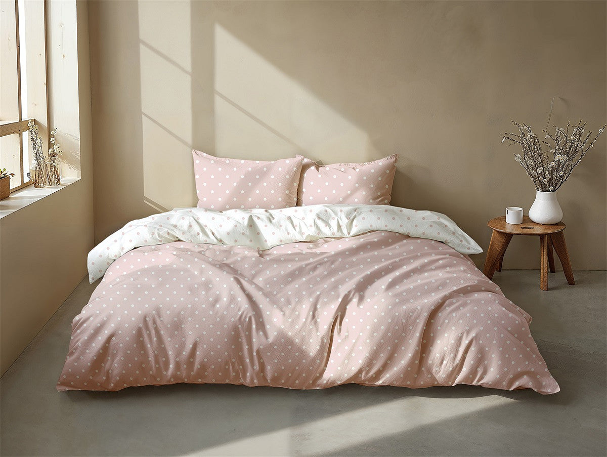 Zo Home Dekbedovertrek Katoen Punta di Cotone Crystal Pink