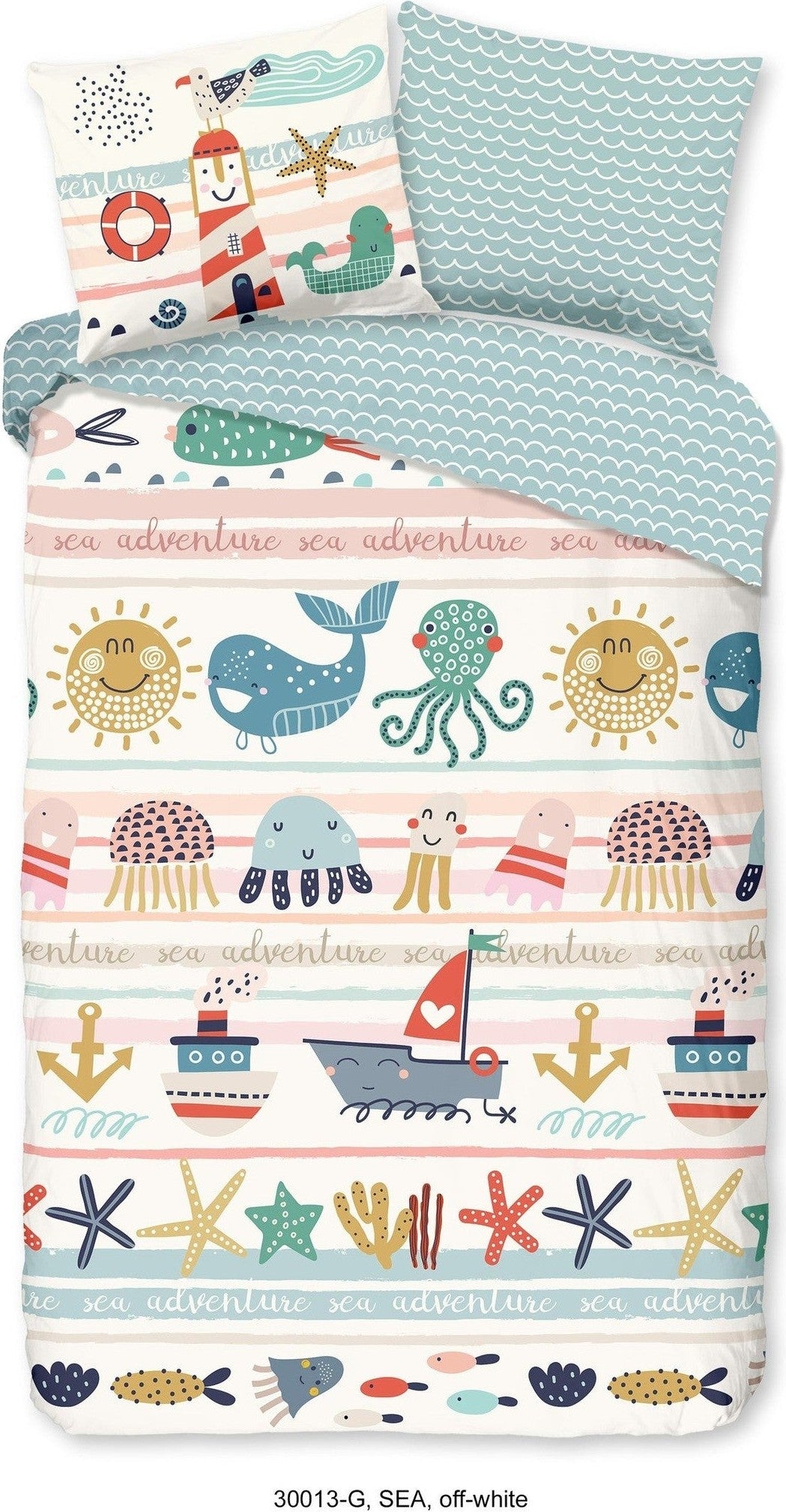 Good Morning Bettbezug Baumwolle Meer Multi