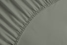 Yellow hoeslaken Percale Army Green katoen percale