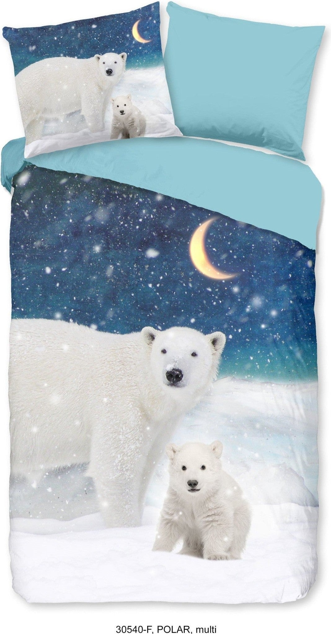 Good Morning Bettbezug Flanell Polar Multi