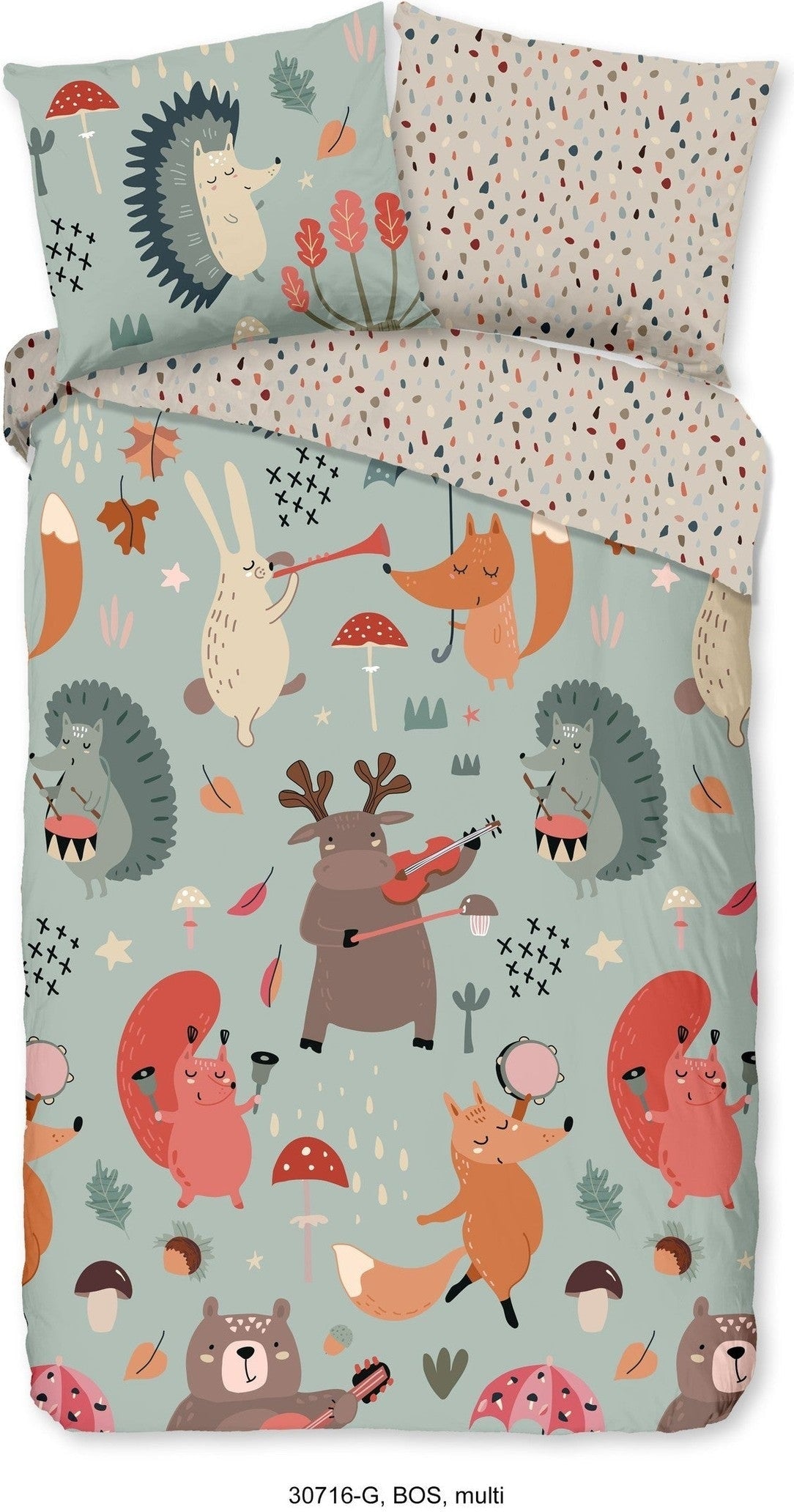 Good Morning Bettbezug Cotton Forest Multi