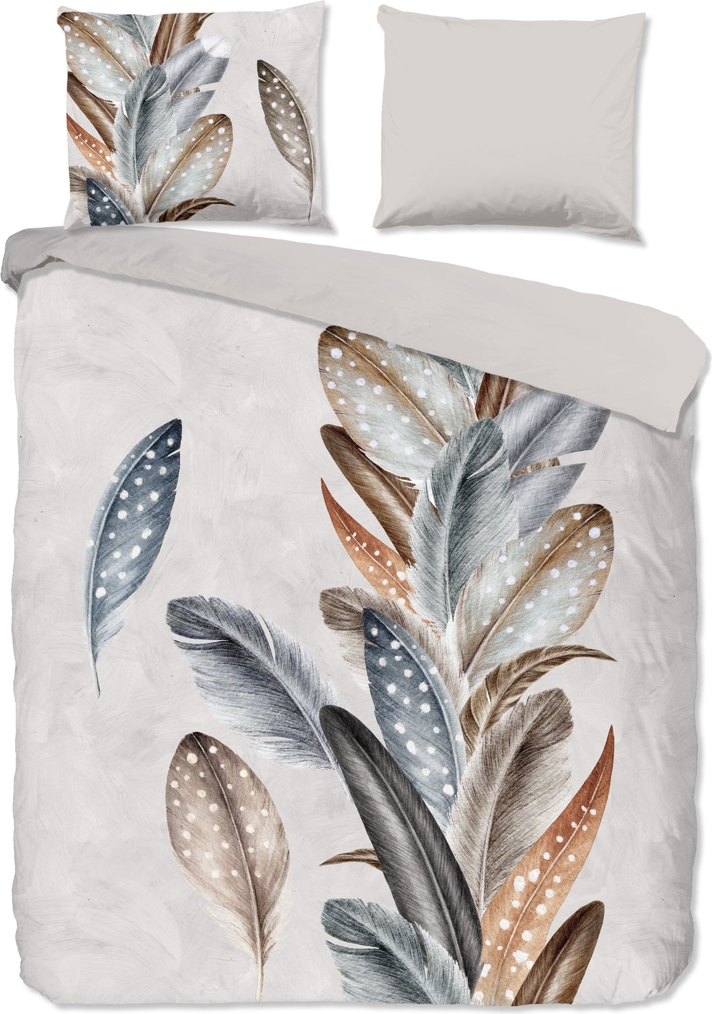 Good Morning Dekbedovertrek Flanel Eina - Sand