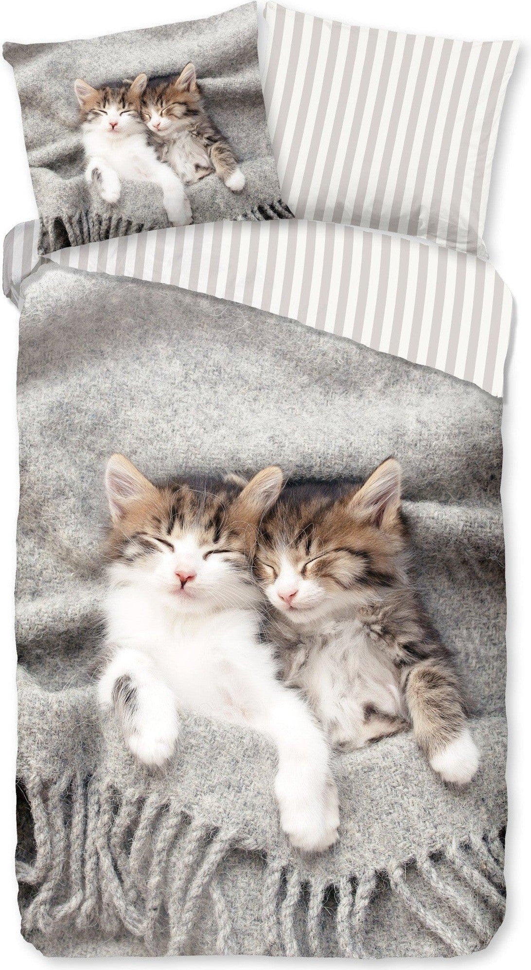 Pure Bettbezug Mikrofaser Snooze Grey