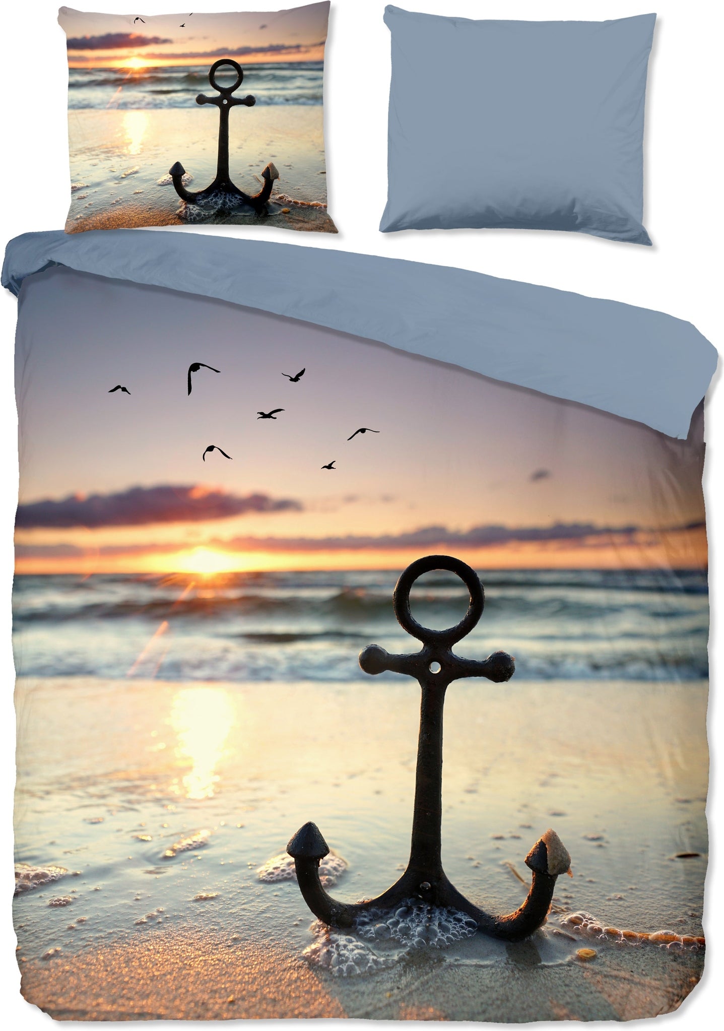 Good Morning Dekbedovertrek Katoen Mar - Multi