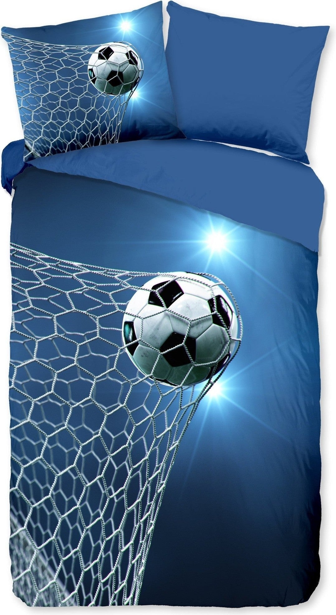 Pure Dekbedovertrek Microfiber Fans Blauw