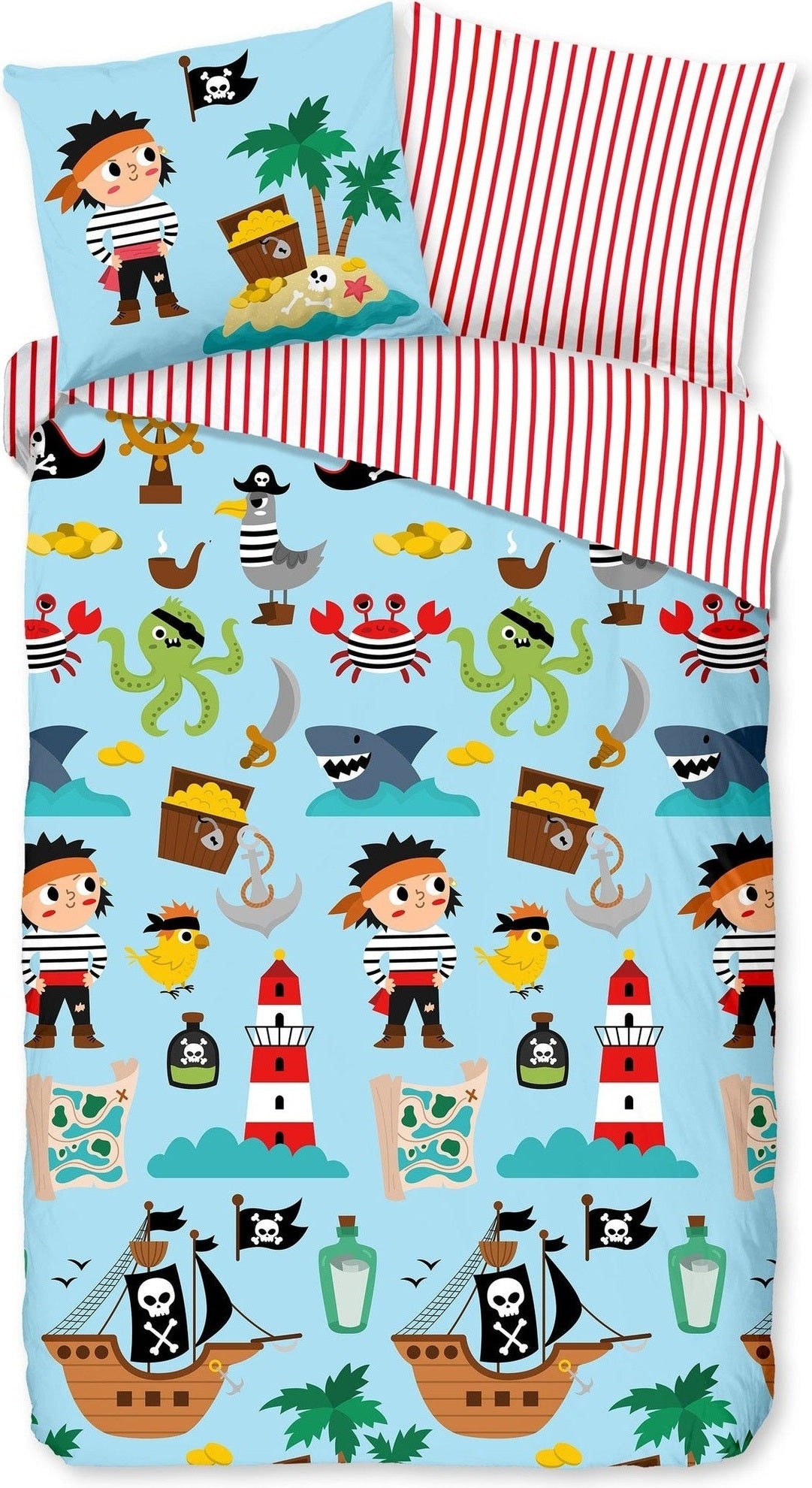 Good Morning Bettbezug Baumwolle Karibik Multi